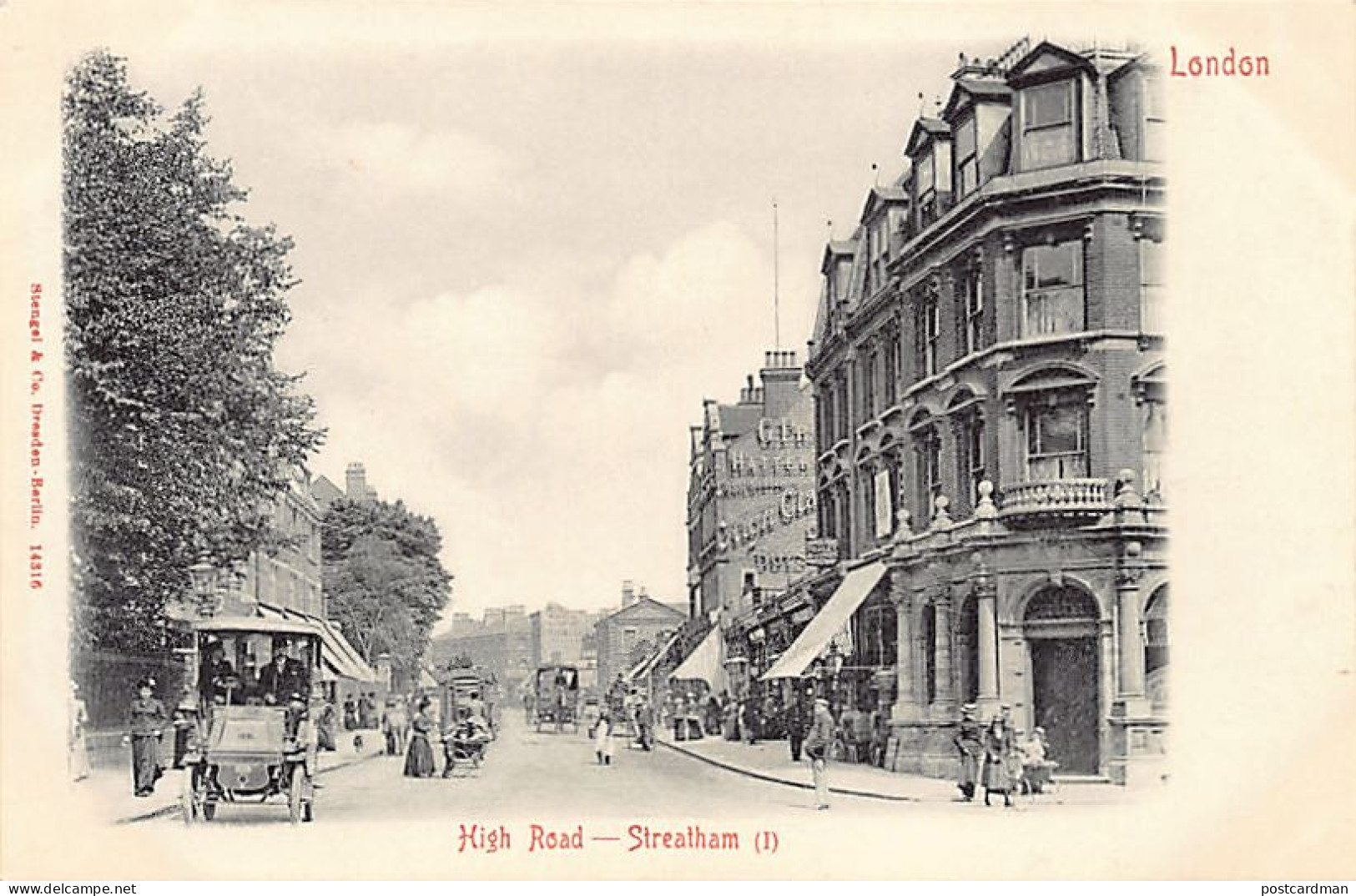 England - LONDON -STREATHAM - High Road - Londen - Buitenwijken