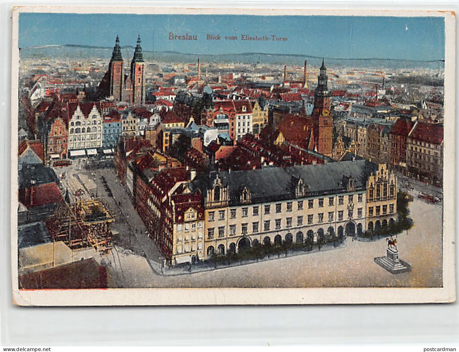 POLSKA Poland - WROCŁAW Breslau - Blick Vom Elisabeth-Turm - Polonia