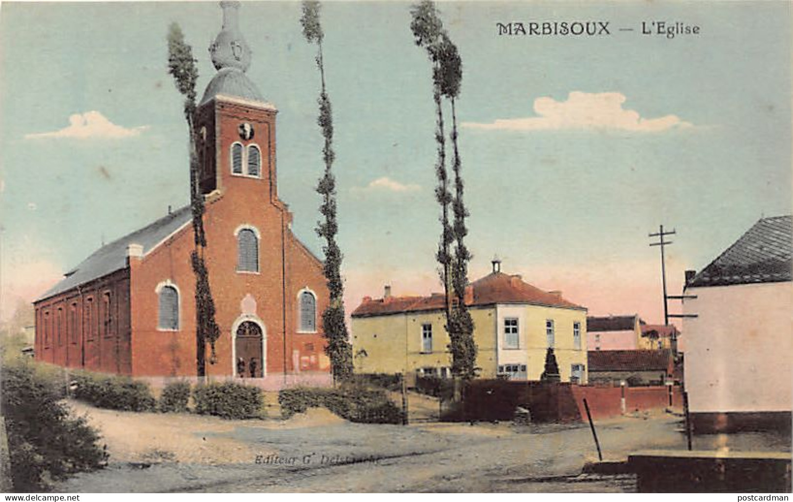 Belgique - MARBISOUX (Br. W.) L'église - Sonstige & Ohne Zuordnung