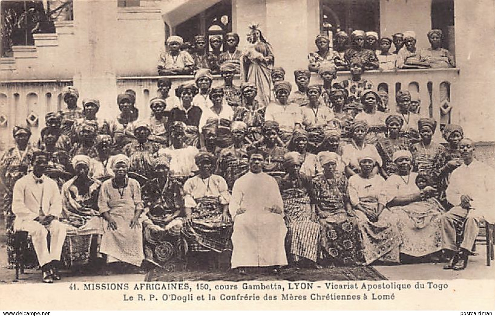 Togo - LOMÉ - Le R. P. O'Dogli Et La Confrérie Des Mères Chrétiennes - Ed. Missions Africaines 41 - Togo