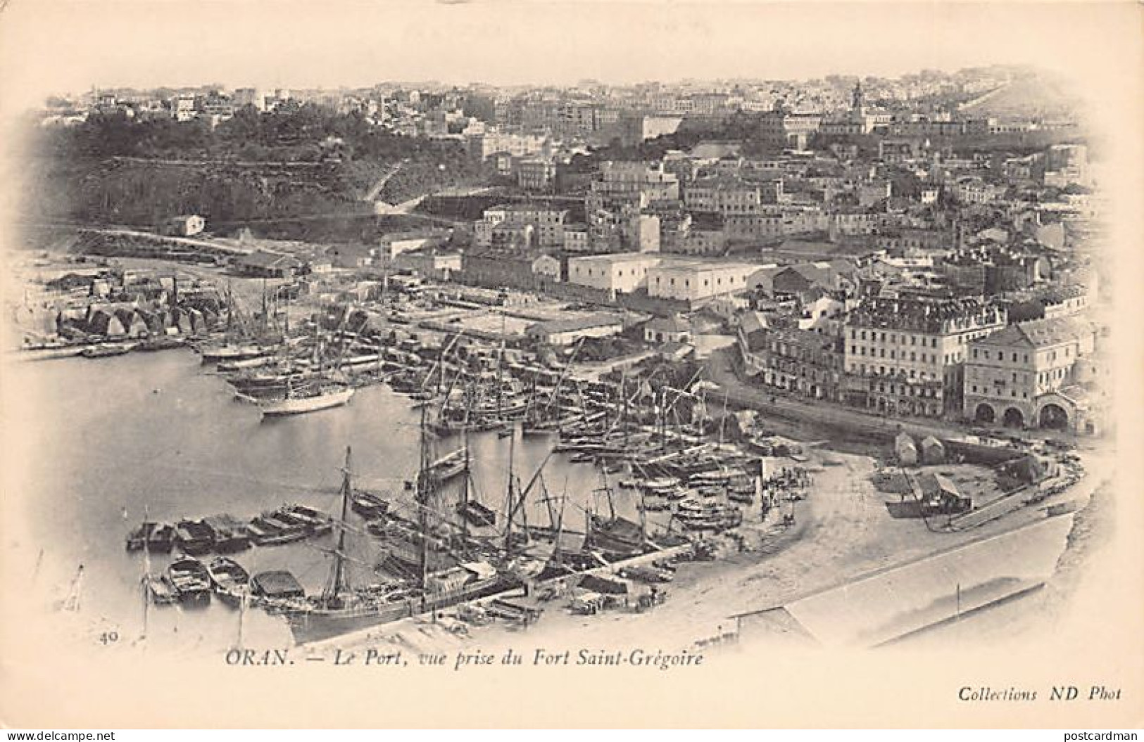 Algérie - ORAN - Le Port, Vue Prise Du Fort Saint-Grégoire - Ed. Neurdein ND Phot. 40 - Oran