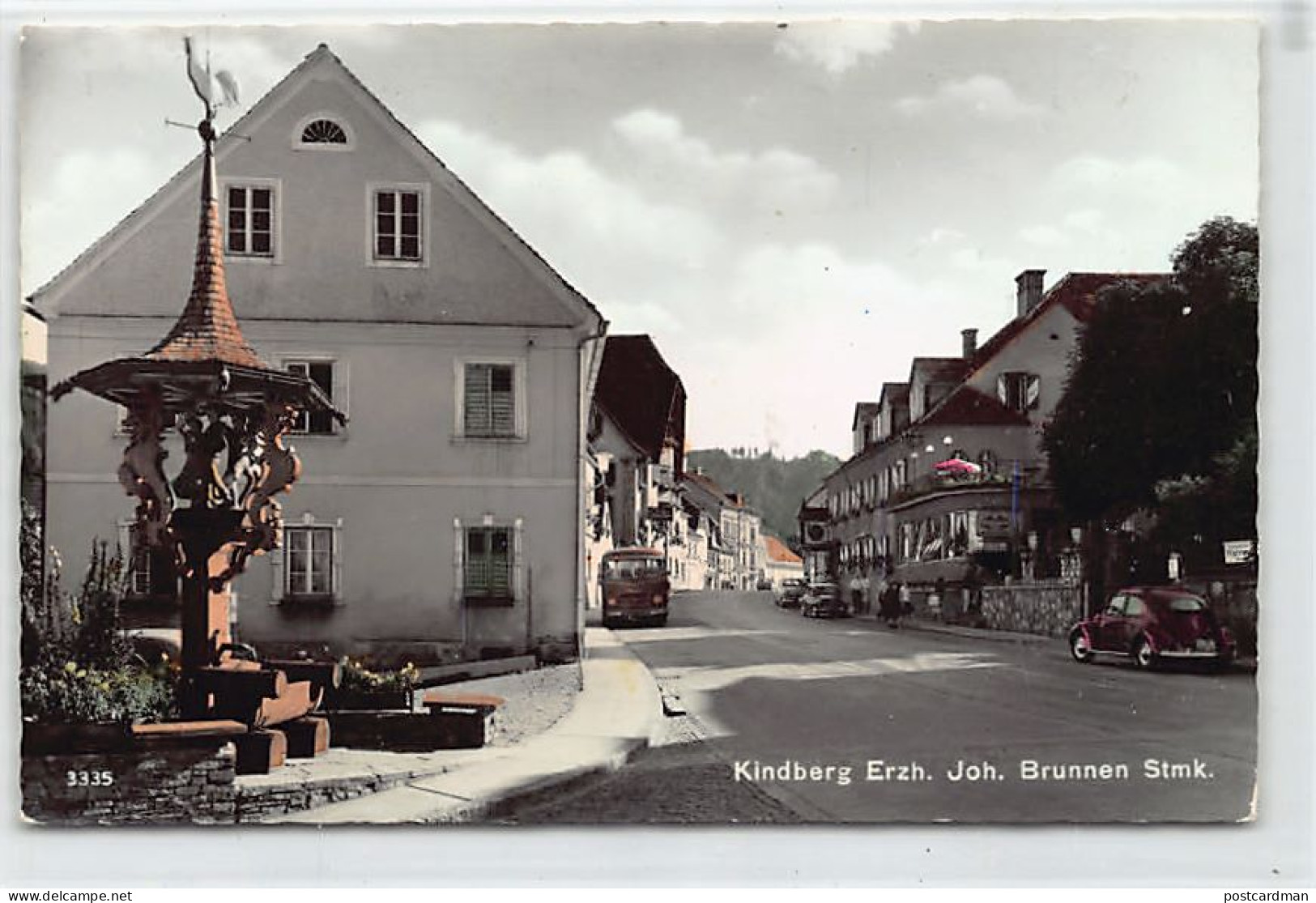 Österreich - Kindberg (ST) Erzherzog-Johann-Brunnen - Kindberg