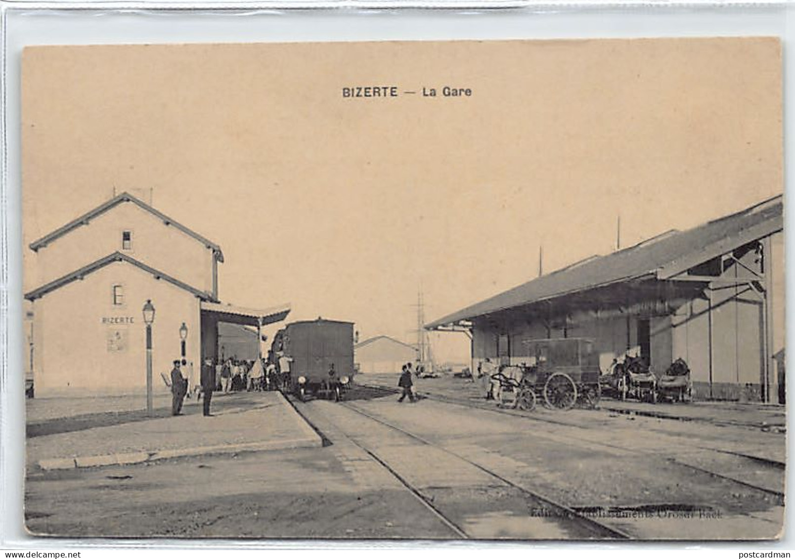 BIZERTE - La Gare (vue De L'arrière) - Tunisie