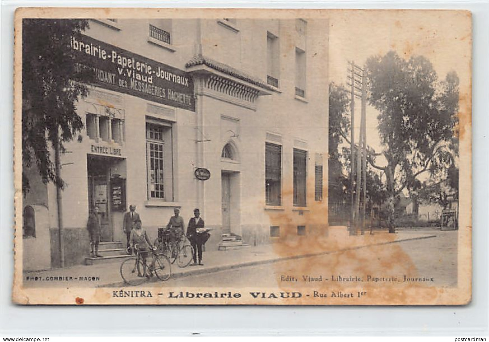 Maroc - KÉNITRA - Librairie Viaud, Rue Albert Ier - Editeur De Cartes Postales - - Autres & Non Classés