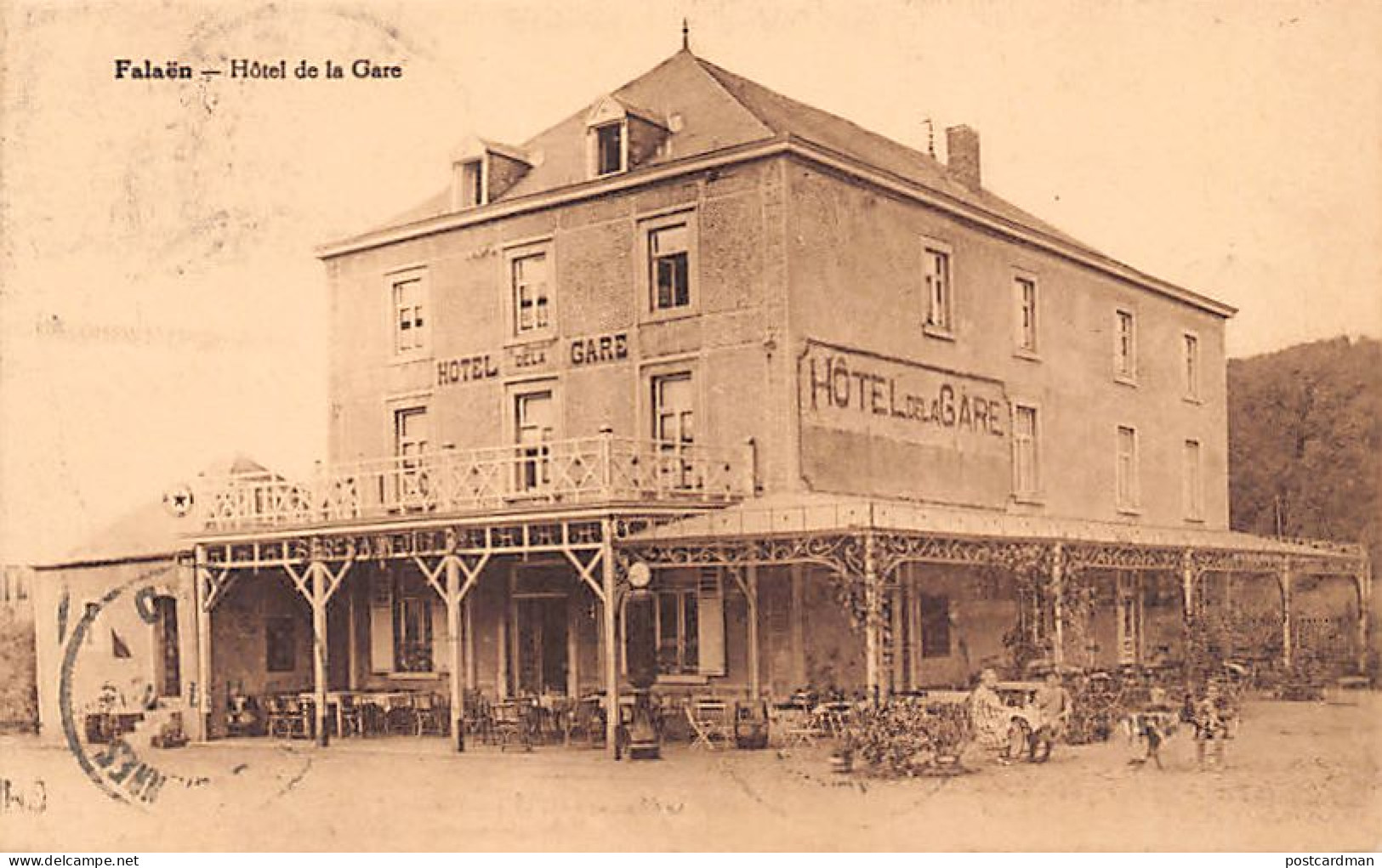 Belgique - FALAËN (Namur) Hôtel De La Gare - Otros & Sin Clasificación