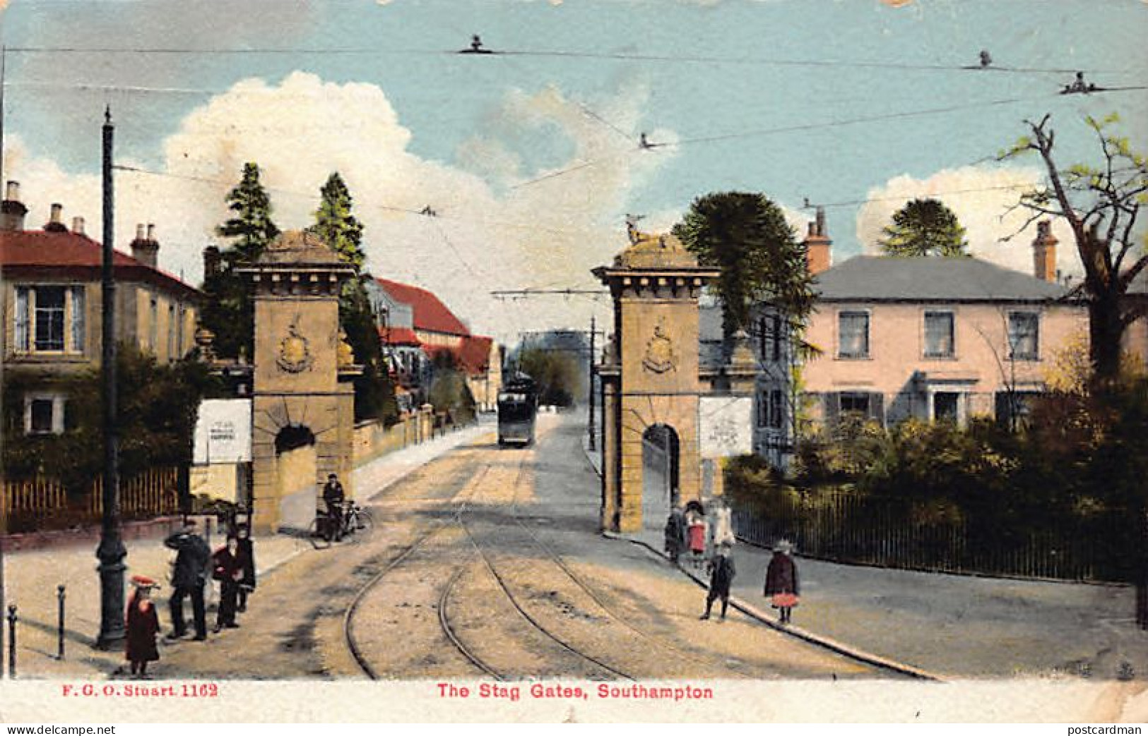 England - Hants - SOUTHAMPTON The Stag Gates - Southampton