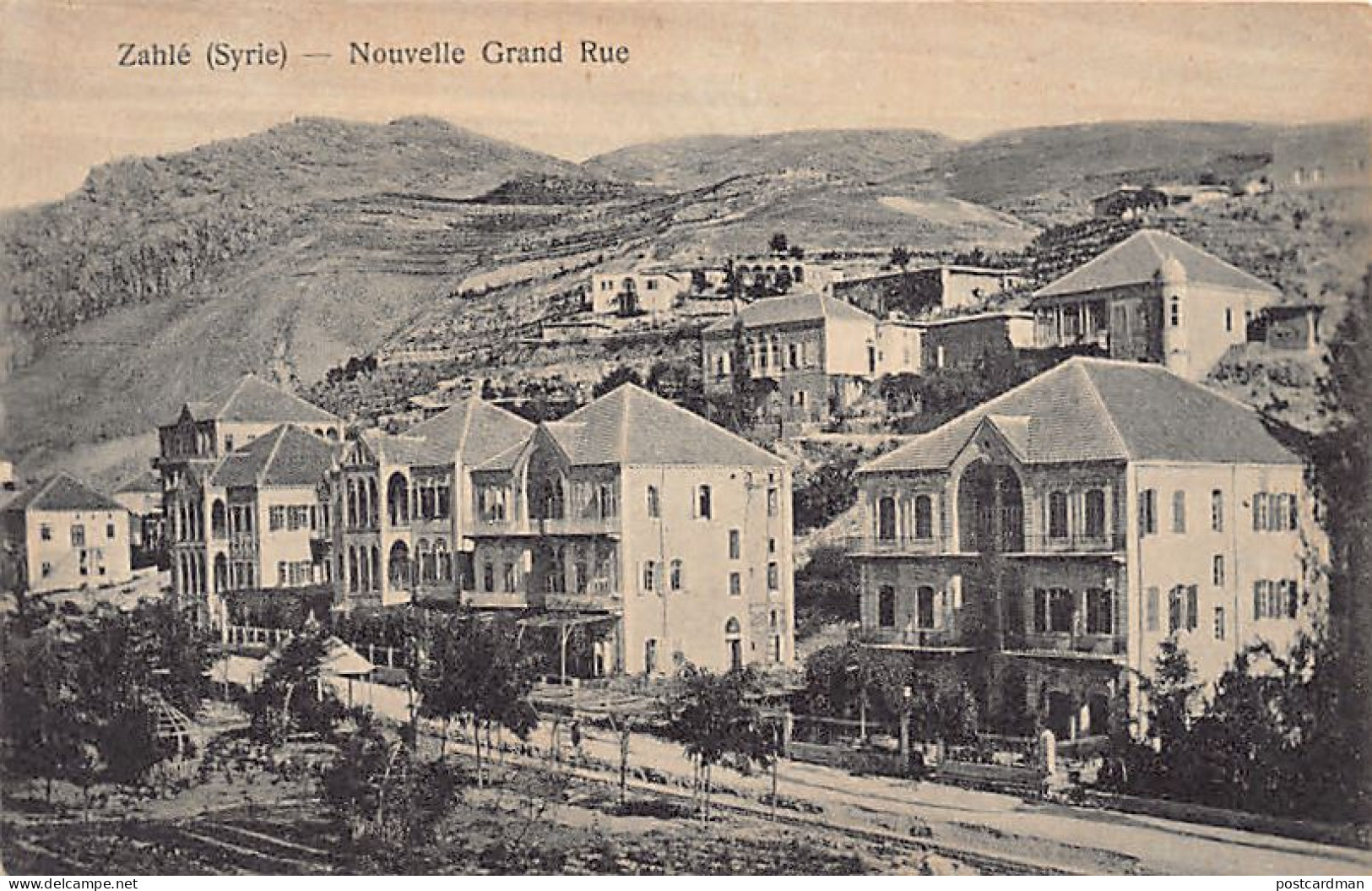 Liban - ZAHLÉ - Nouvelle Grande Rue - Ed. A. Em. Varjabédian 86 - Libanon