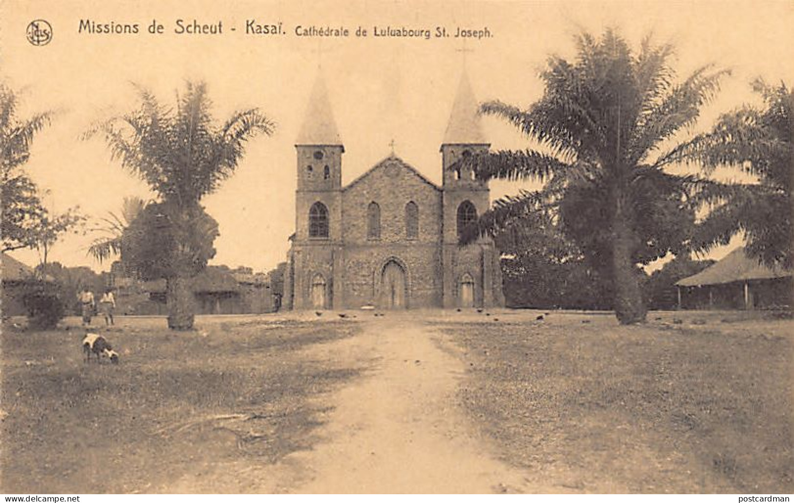 Congo Kinshasa - LULUABOURG Kasaï - Cathédrale Saint-Joseph - Ed. Missions De Scheut  - Belgisch-Congo