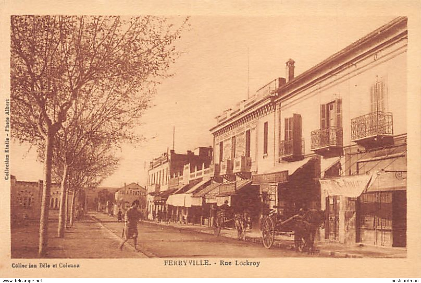 Tunisie - FERRYVILLE - Rue Lockroy - Ed. Bèle Et Colonna - EPA  - Tunisie