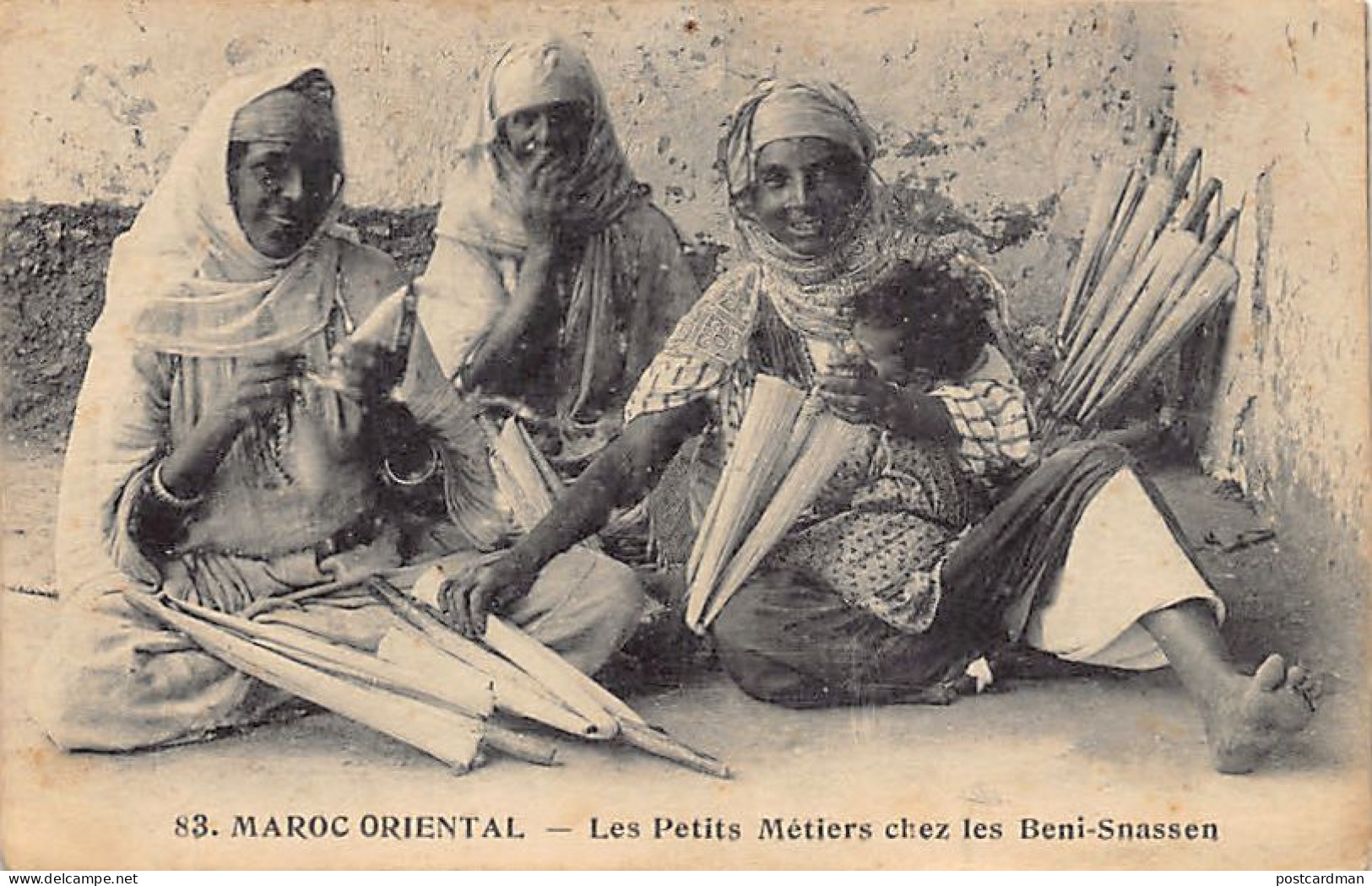 Maroc Oriental - Les Petits Métiers Chez Les Beni-Snassen - Ed. N. Boumendil (Taourit) 83 - Autres & Non Classés