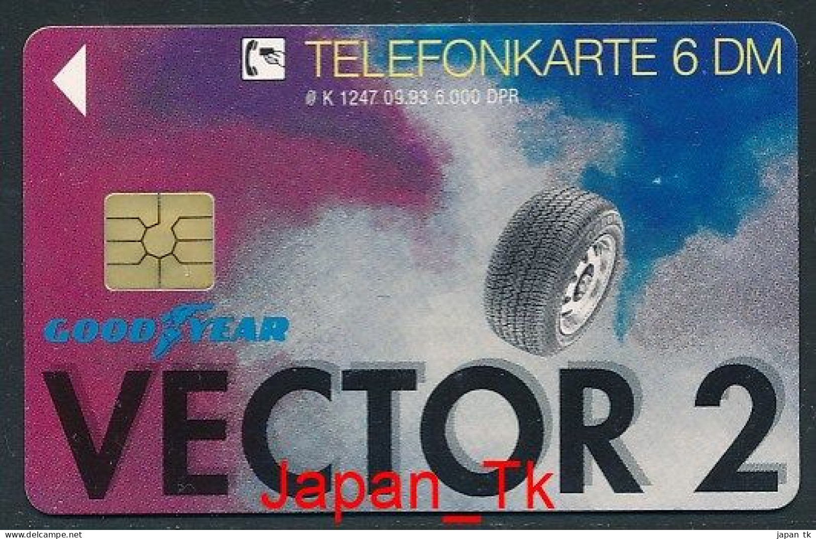 GERMANY K 1247 93 Good Year VECTOR 2 - Aufl  6000 - Siehe Scan - K-Reeksen : Reeks Klanten