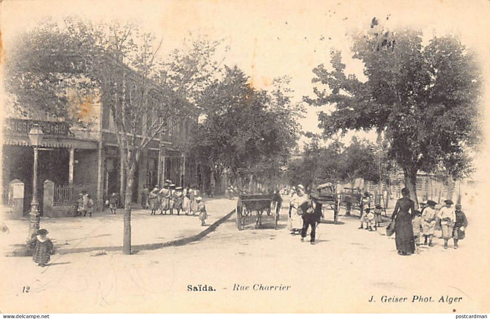 SAIDA - Rue Charrier - Saïda