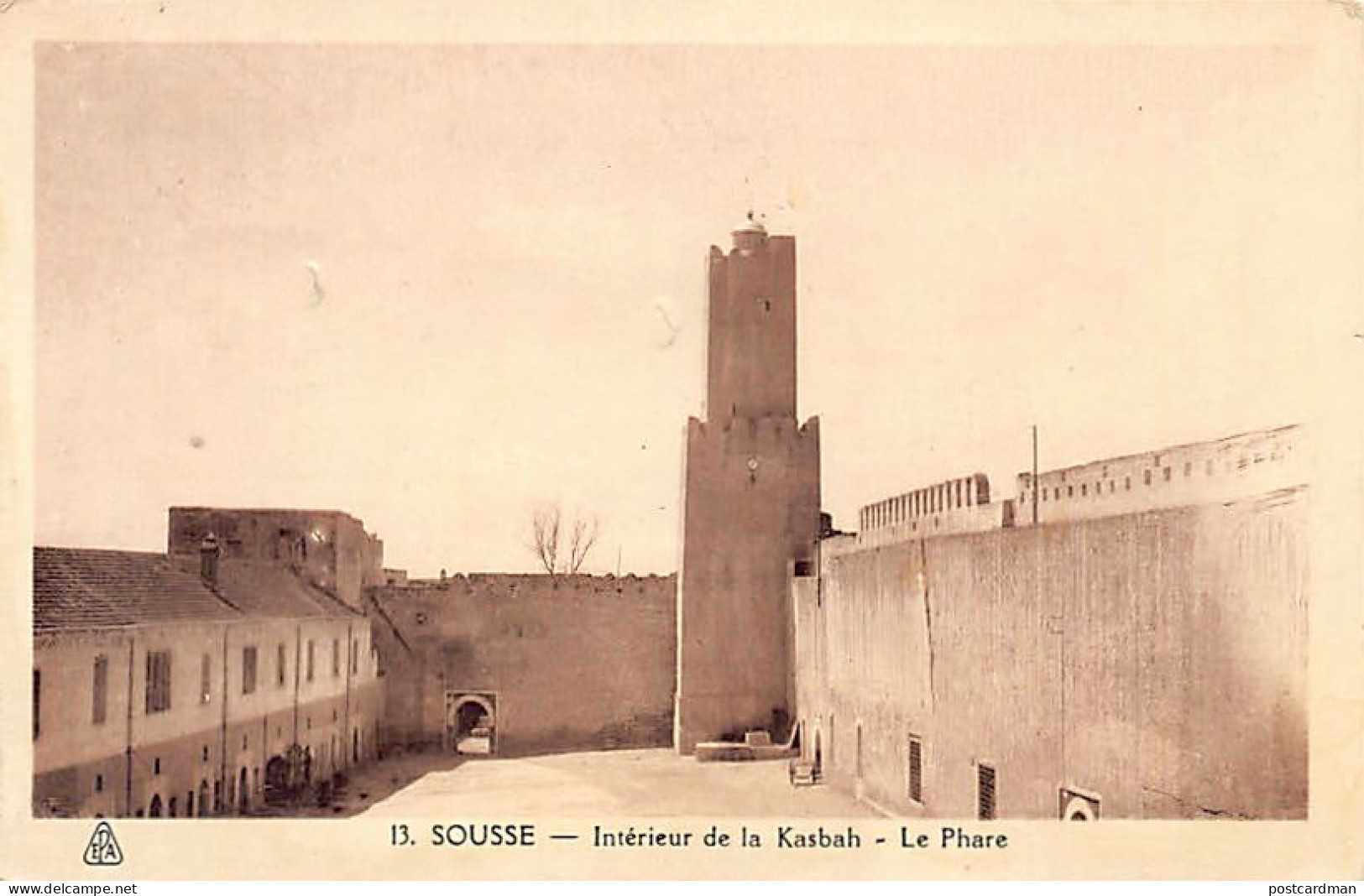 SOUSSE - Intérieur De La Kasbah - Le Phare - Ed. EPA 13 - Tunisia