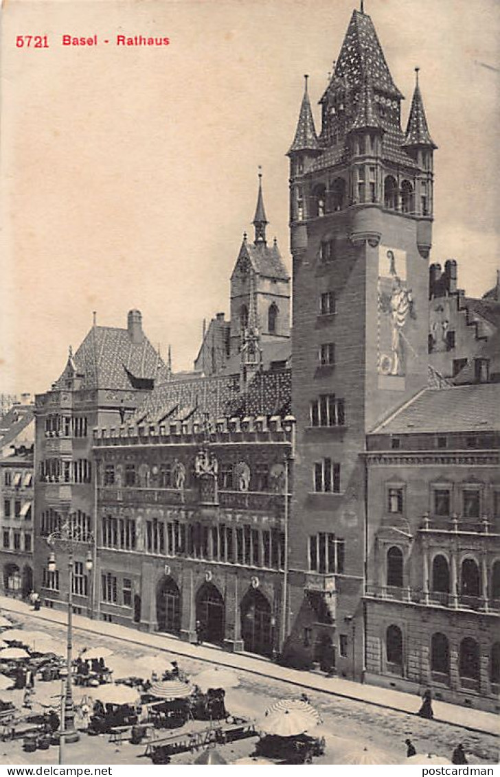 BASEL - Rathaus - Verlag Photoglob 5721 - Bâle