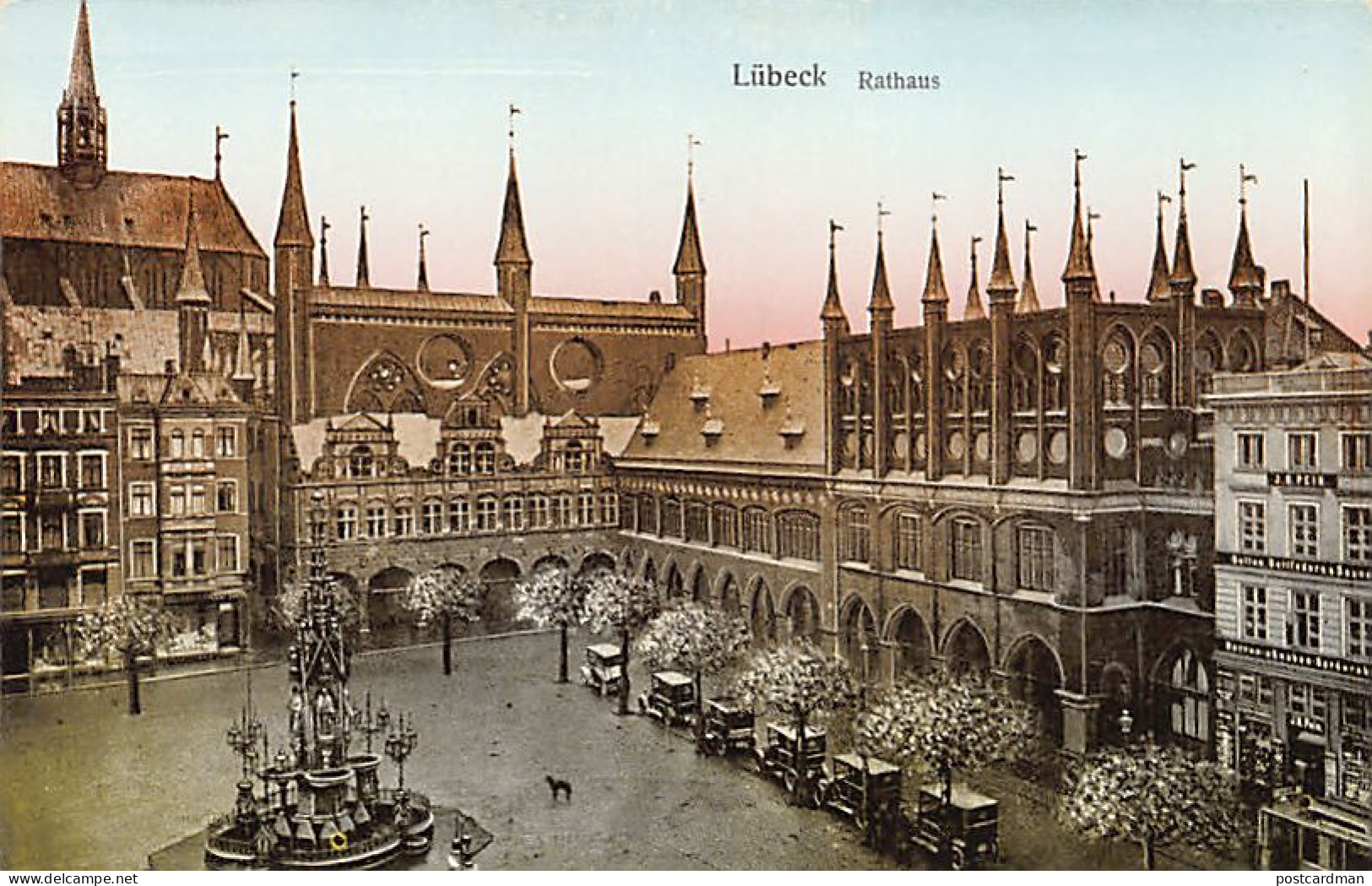 Lübeck (SH) Rathaus Verl. Karl Braun Und Co, Berlin - Luebeck