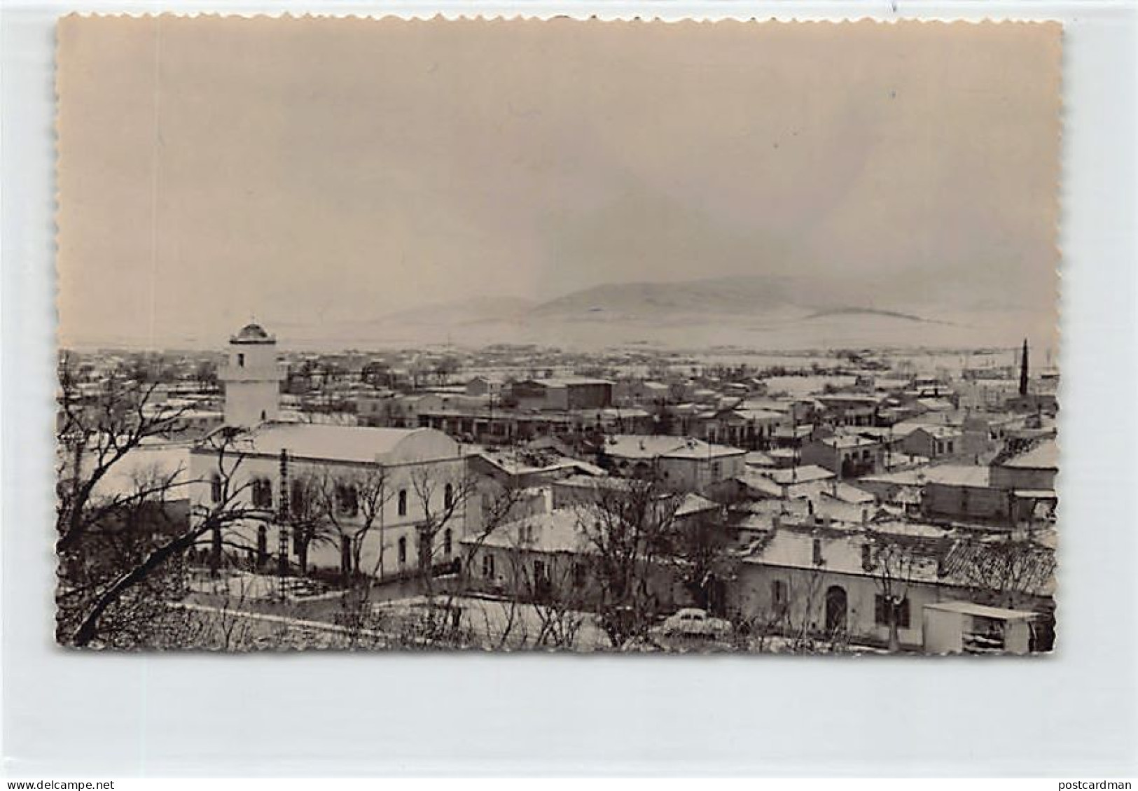 Algérie - BATNA - Vue Générale Sous La Neige - PHOTO Format Carte Postale - Ed. Inconnu  - Batna