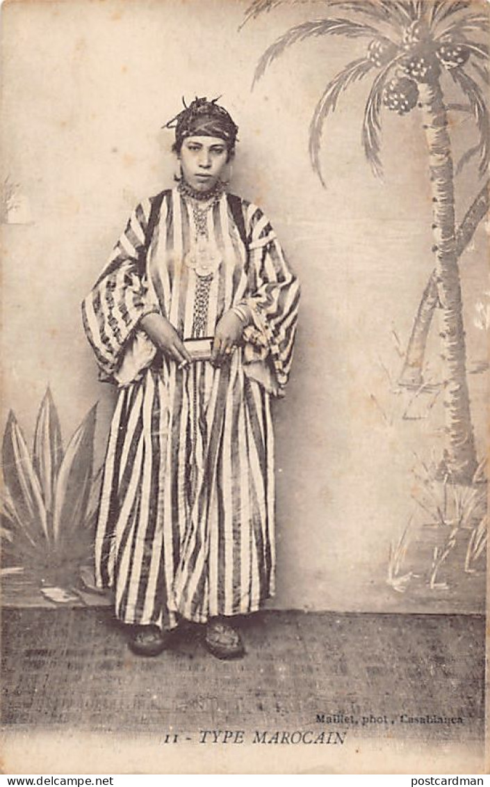 MAROC - Types Marocains - Type De Femme - Ed. Maillet 11 - Autres & Non Classés