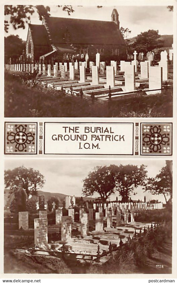 Isle Of Man - PATRICK - The Burial Ground - Publ. Unknown 1128 - Isla De Man