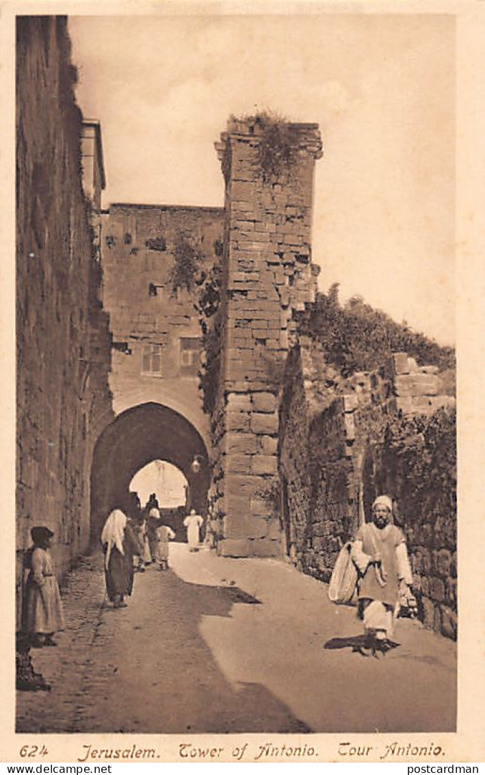 Israel - JERUSALEM - Tower Of Antonio - Publ. Sarrafian Bros. 624 - Israël