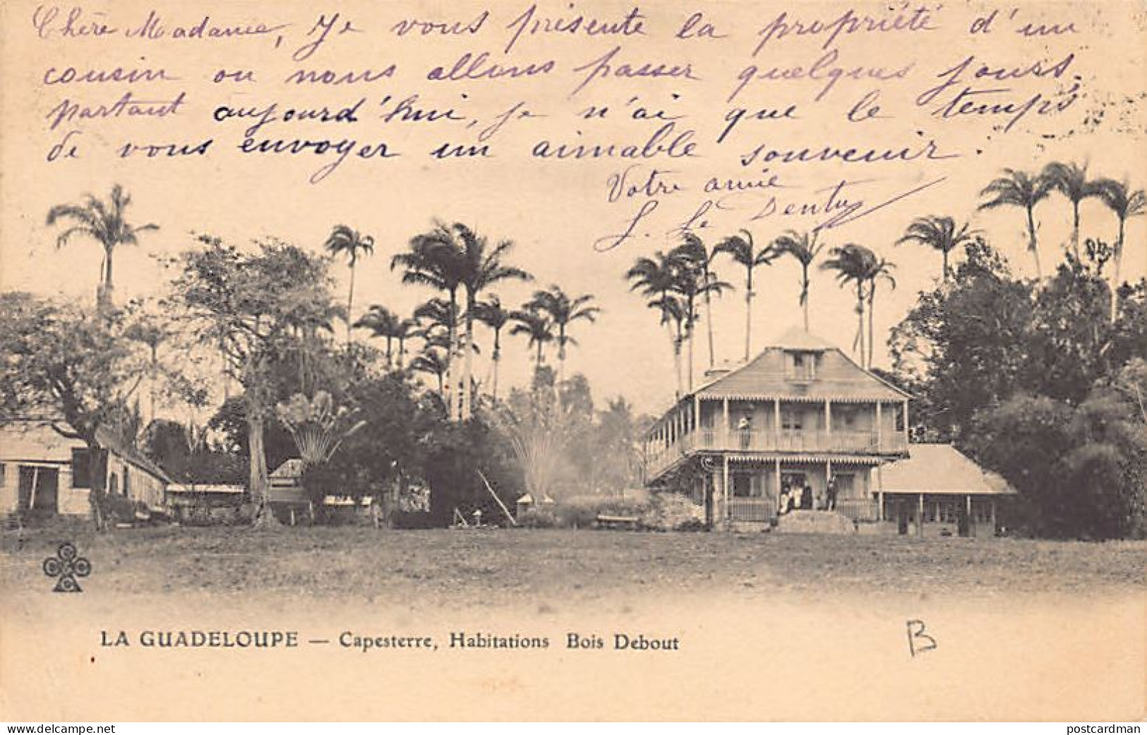 Guadeloupe - CAPESTERRE - Habitations Bois Debout - Ed. Charles Colas & Cie  - Otros & Sin Clasificación