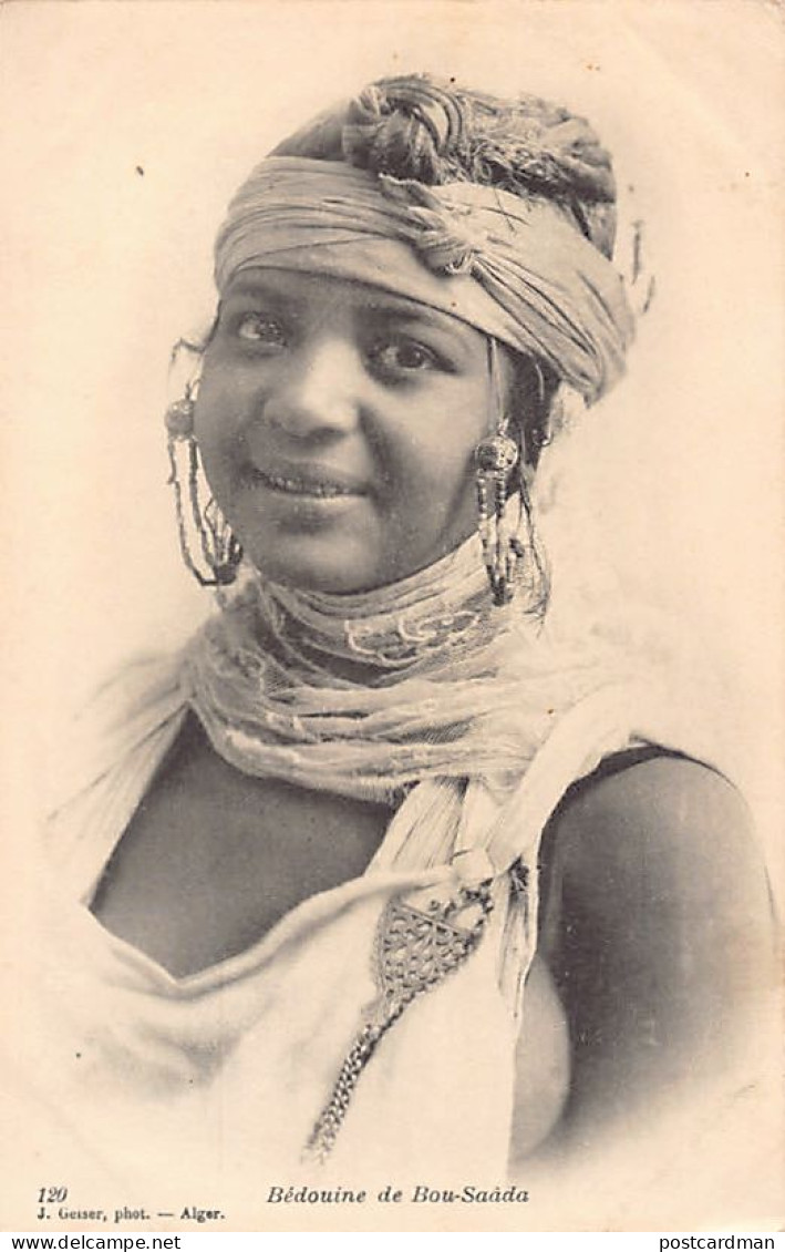Algérie - Bédouine De Bou-Saada - Ed. J. Geiser 120 - Mujeres