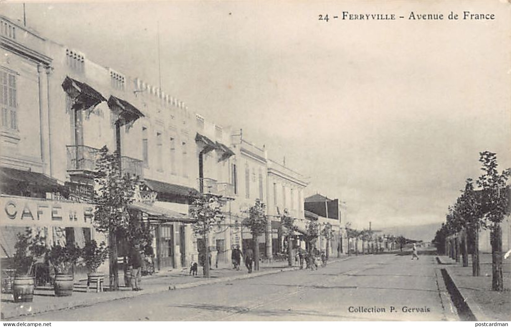 Tunisie - FERRYVILLE - Avenue De France - Ed. P. Gervais 24 - Tunisie