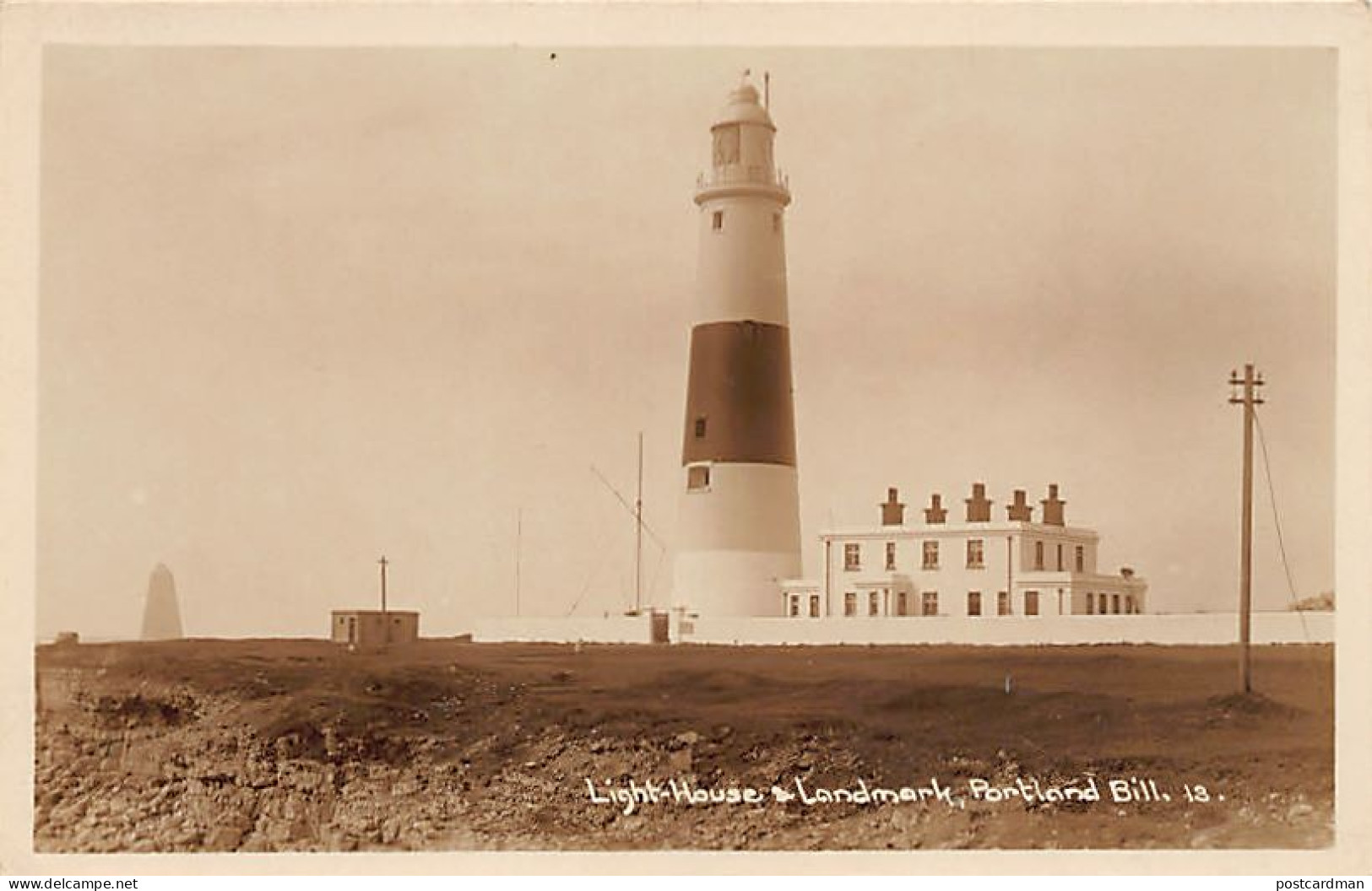 England - PORTLAND BILL (Dor) Lighthouse - REAL PHOTO - Sonstige & Ohne Zuordnung