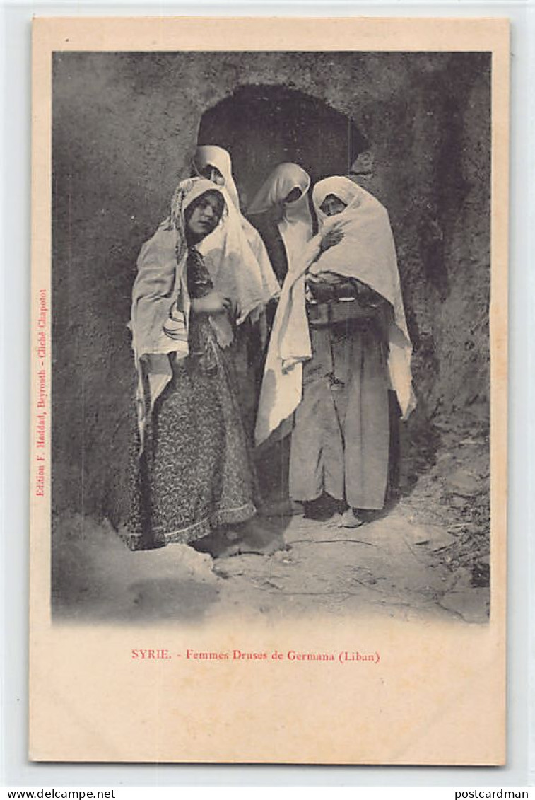 Syrie - JARAMANA Germana - Femmes Druzes - Ed. F. Haddad  - Siria