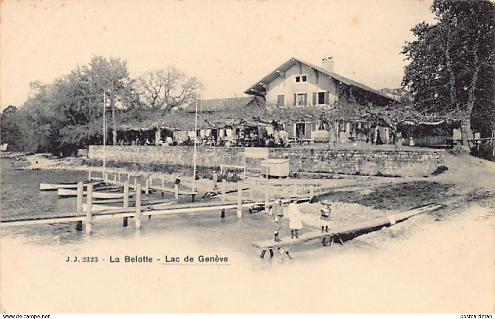 Suisse - La Belotte (GE) Lac De Genève - Ed. Jullien Frères 2323 - Otros & Sin Clasificación