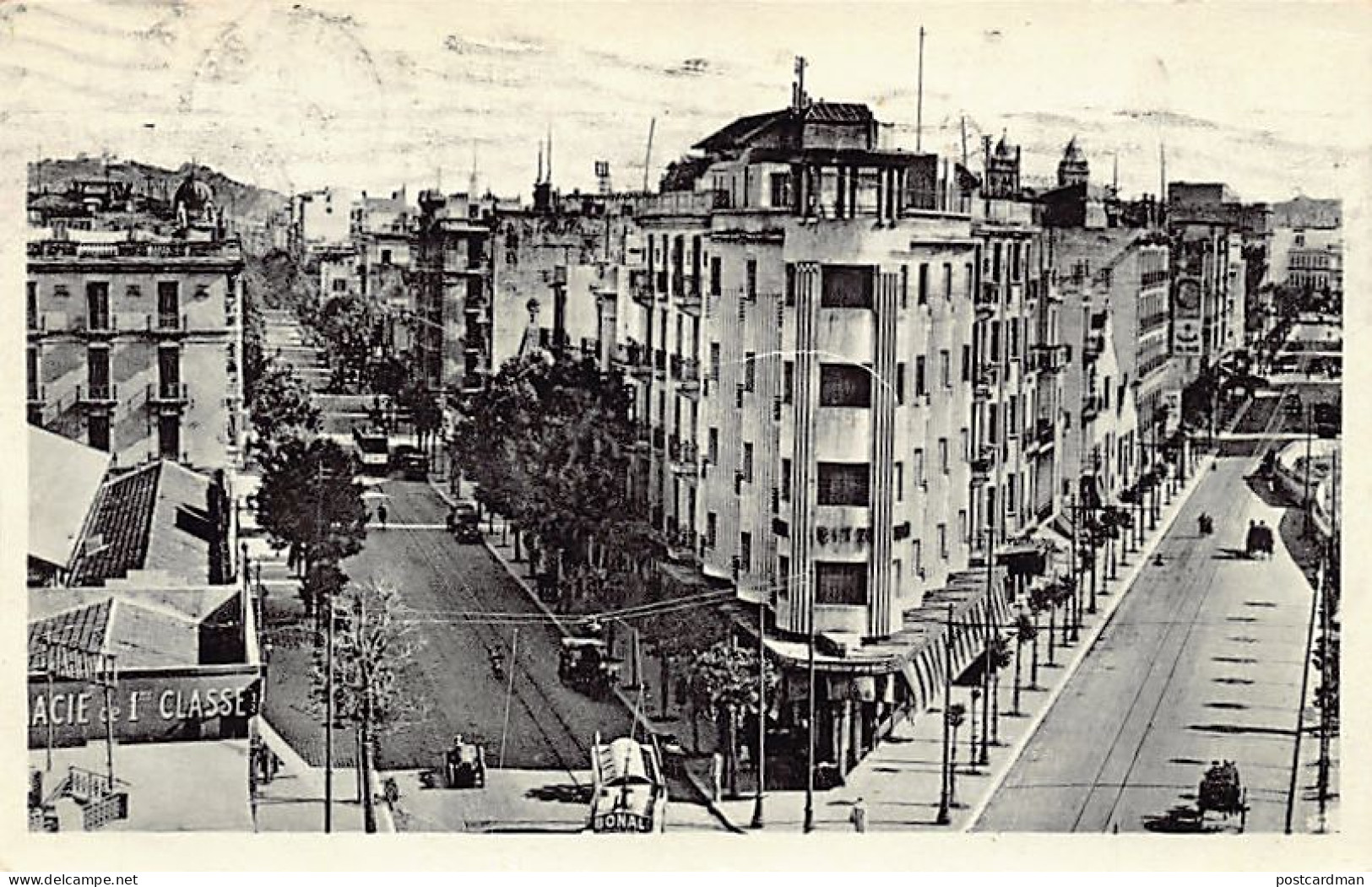 Tunisie - TUNIS - Place Anatole France, Avenue De Paris Et Avenue Théodore Roustan - Ed. CAP 181 - Túnez
