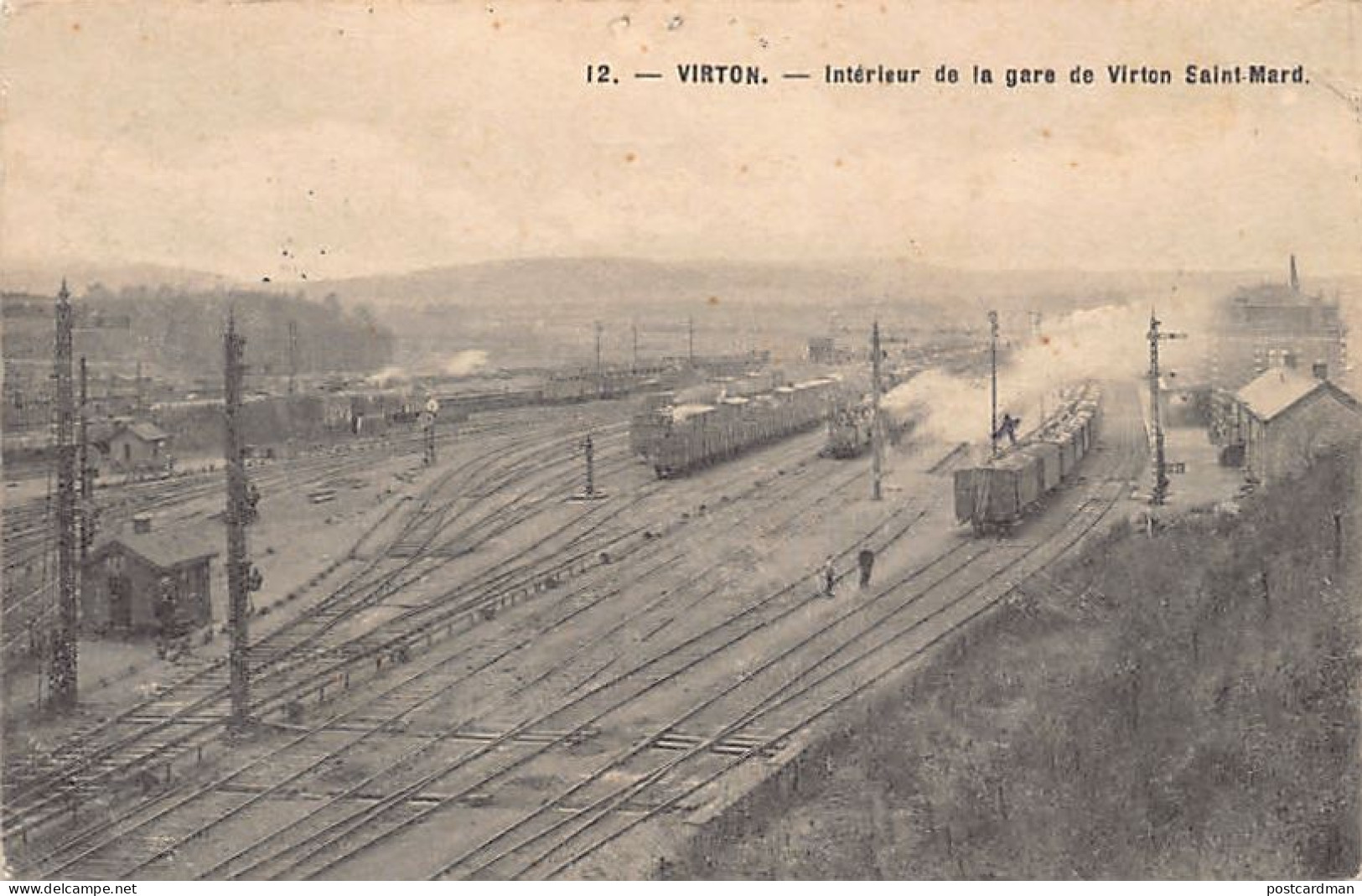 VIRTON (Prov. Lux.) Intérieur De La Gare De Virton Saint-Mard - Virton