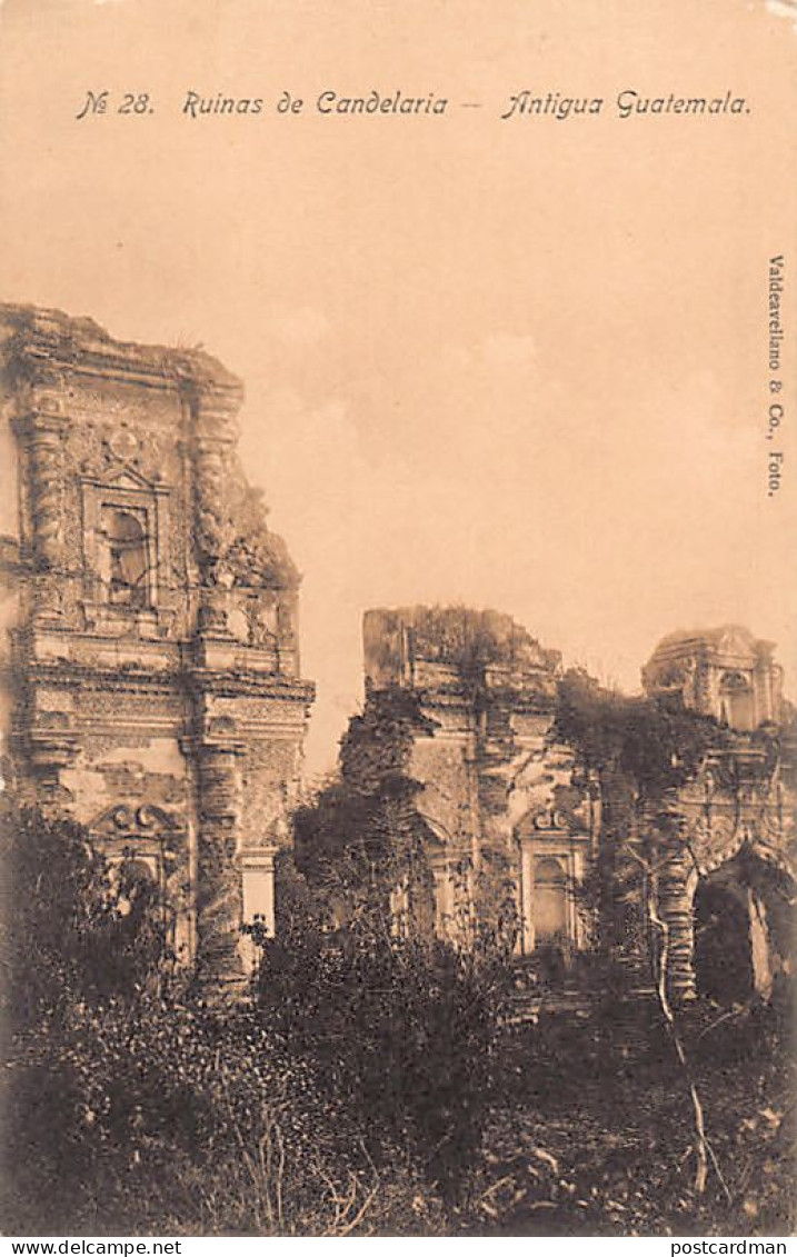 Guatemala - Antigua - Ruinas De Candelaria - Publ. Valdeavellano & Co. 28 - Guatemala