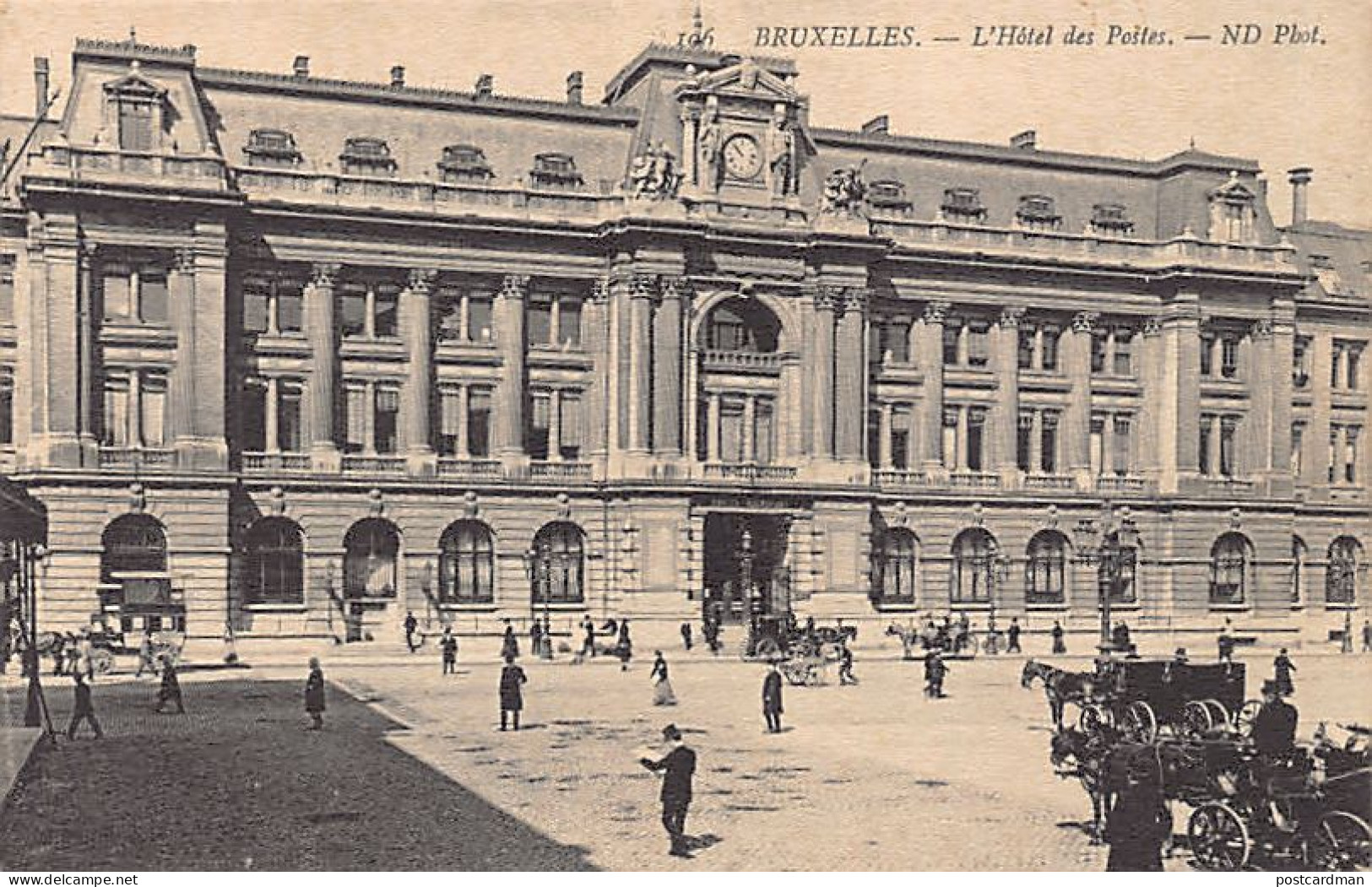 BRUXELLES - L'Hôtel Des Postes - Ed. ND Phot. Neurdein 106 - Other & Unclassified