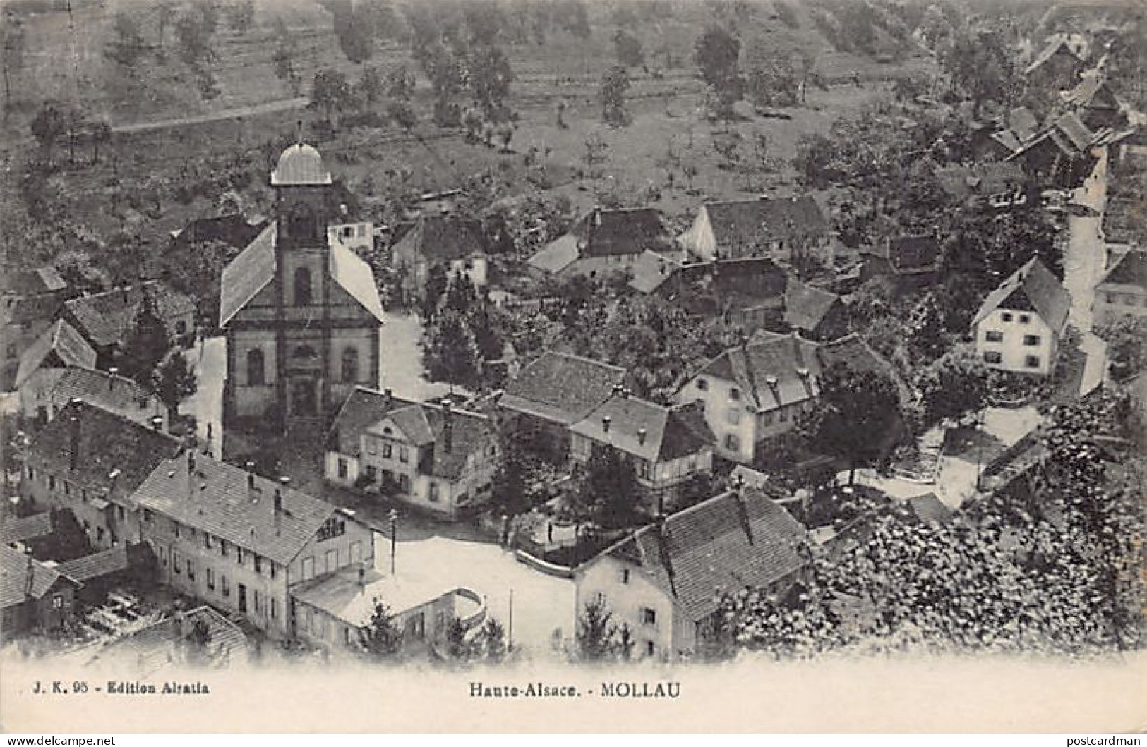 Mollau - Eglise Saint-Jean-Baptiste De Mollau - Village - Ed. Alsatia - Altri & Non Classificati