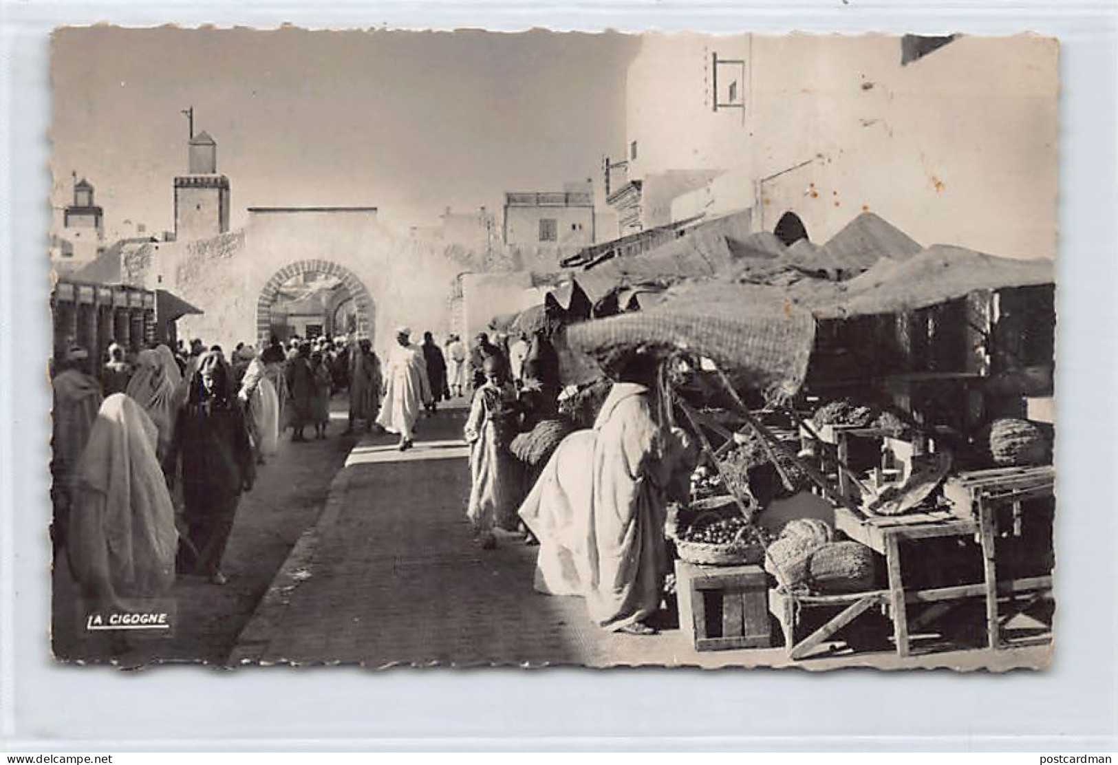 Maroc - MOGADOR Essaouira - Rue Du Marché - Ed. La Cigogne 9533204 - Otros & Sin Clasificación