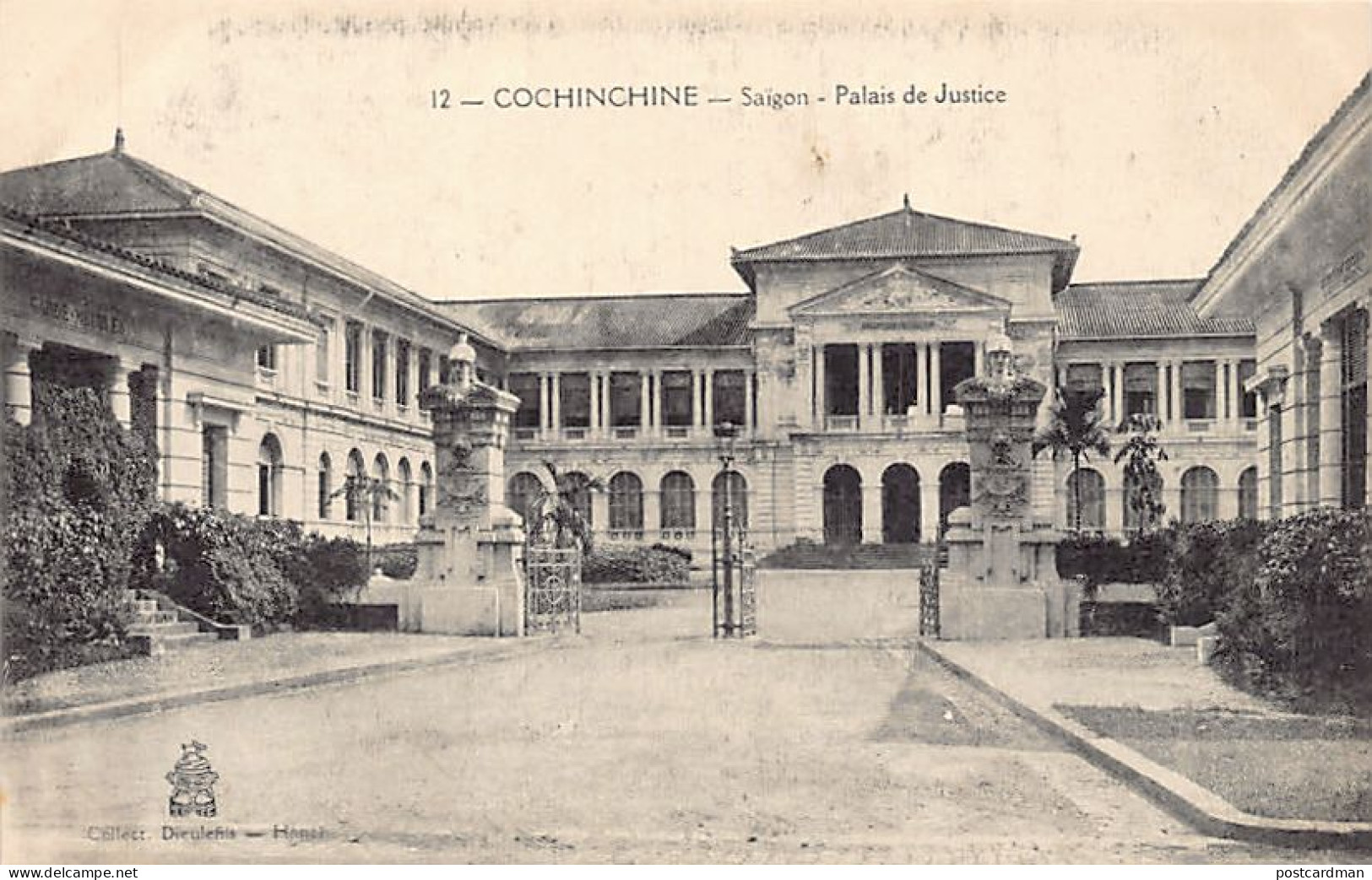 Viet-Nam - SAÏGON - Palais De Justice - Ed. P. Dieulefils 12 - Vietnam