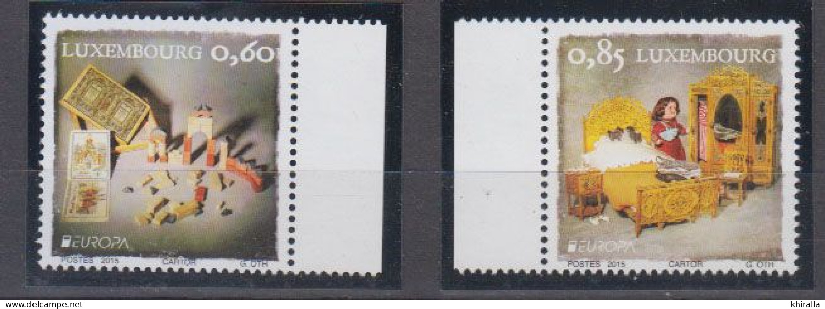LUXEMBOURG   2015  EUROPA        N°  1998 / 1999        ( Neuf Sans Charnieres )    COTE  4 € 50 - Unused Stamps