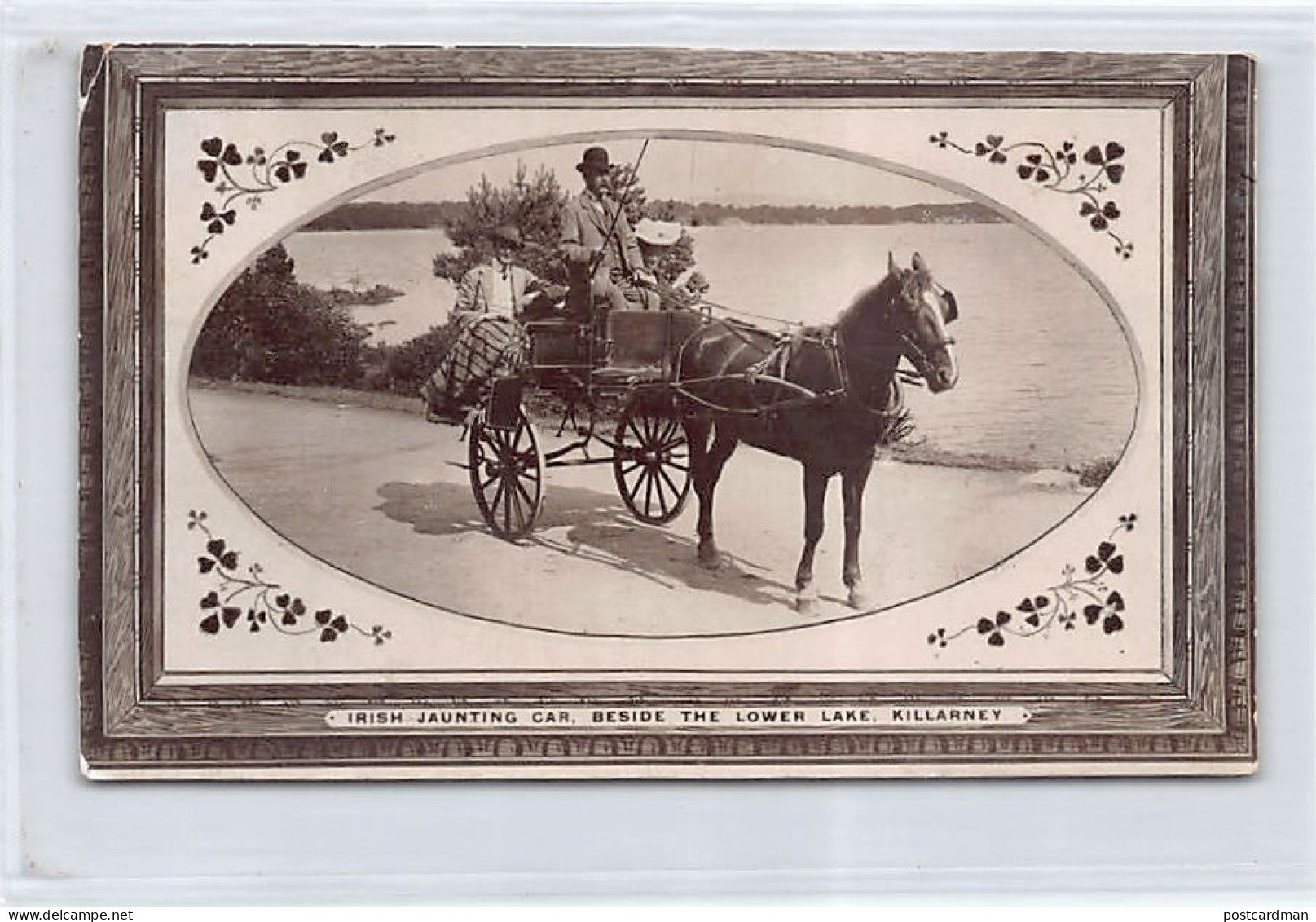 Eire - KILLARNEY (Kerry) Irish Jaunting Car, Beside The Lower Lake - Kerry