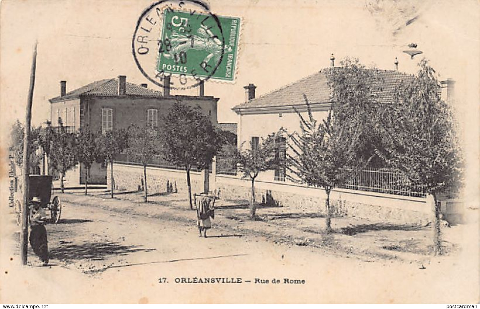 ORLEANSVILLE Chlef - Rue De Rome - Chlef (Orléansville)
