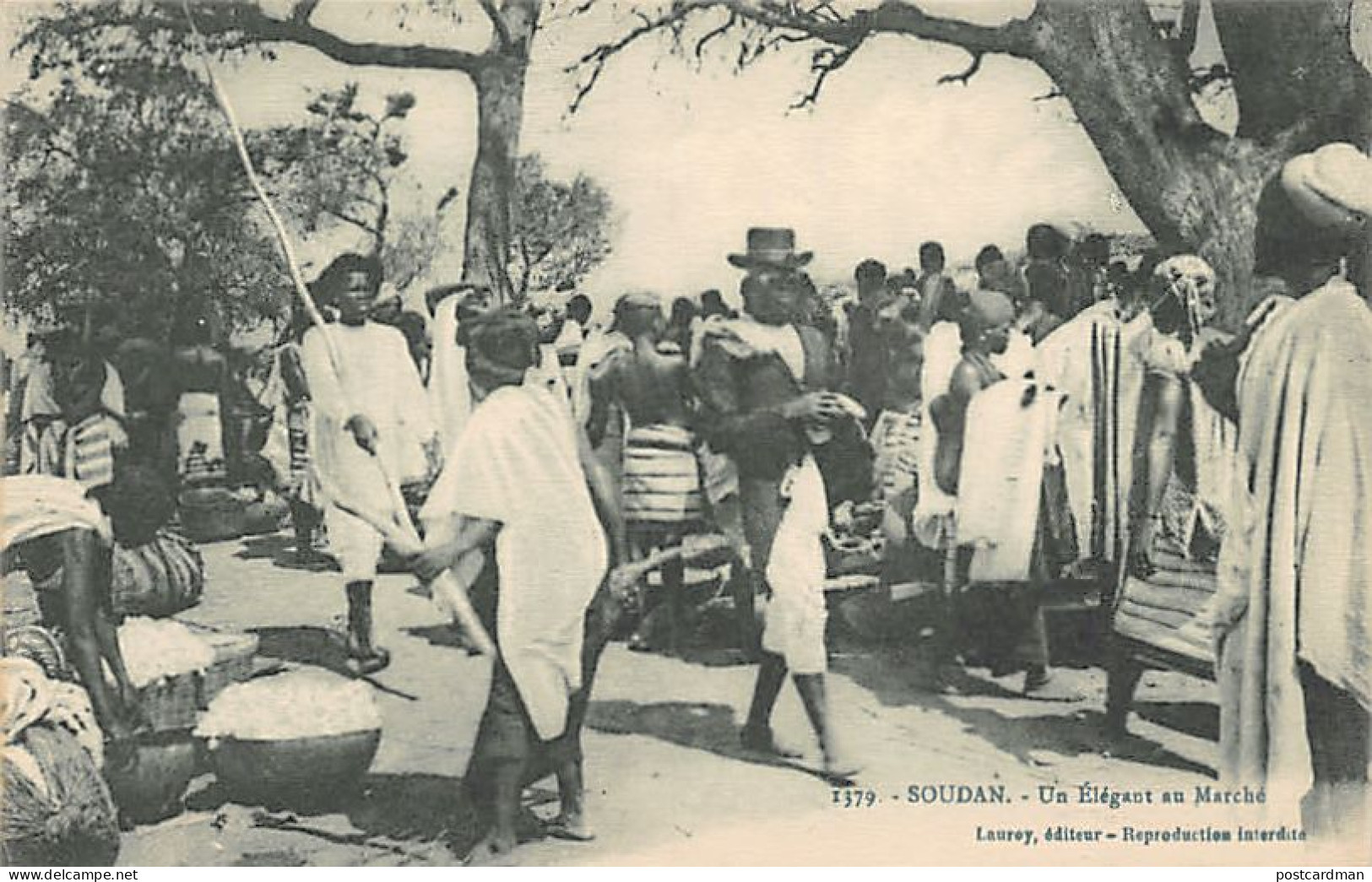 Mali - Un élégant Au Marché - Ed. Lauroy 1379 - Mali