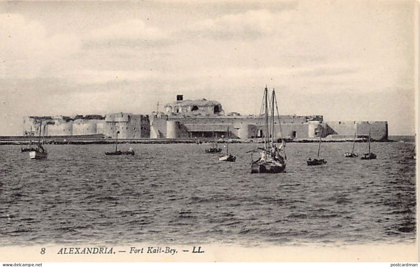 Egypt - ALEXANDRIA - Fort Qaitbay - Publ. L.L. 8 - Alexandria