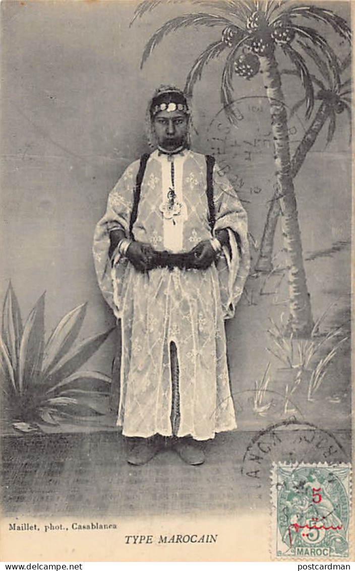 MAROC - Type Marocain - Femme Arabe - Ed. Maillet  - Otros & Sin Clasificación