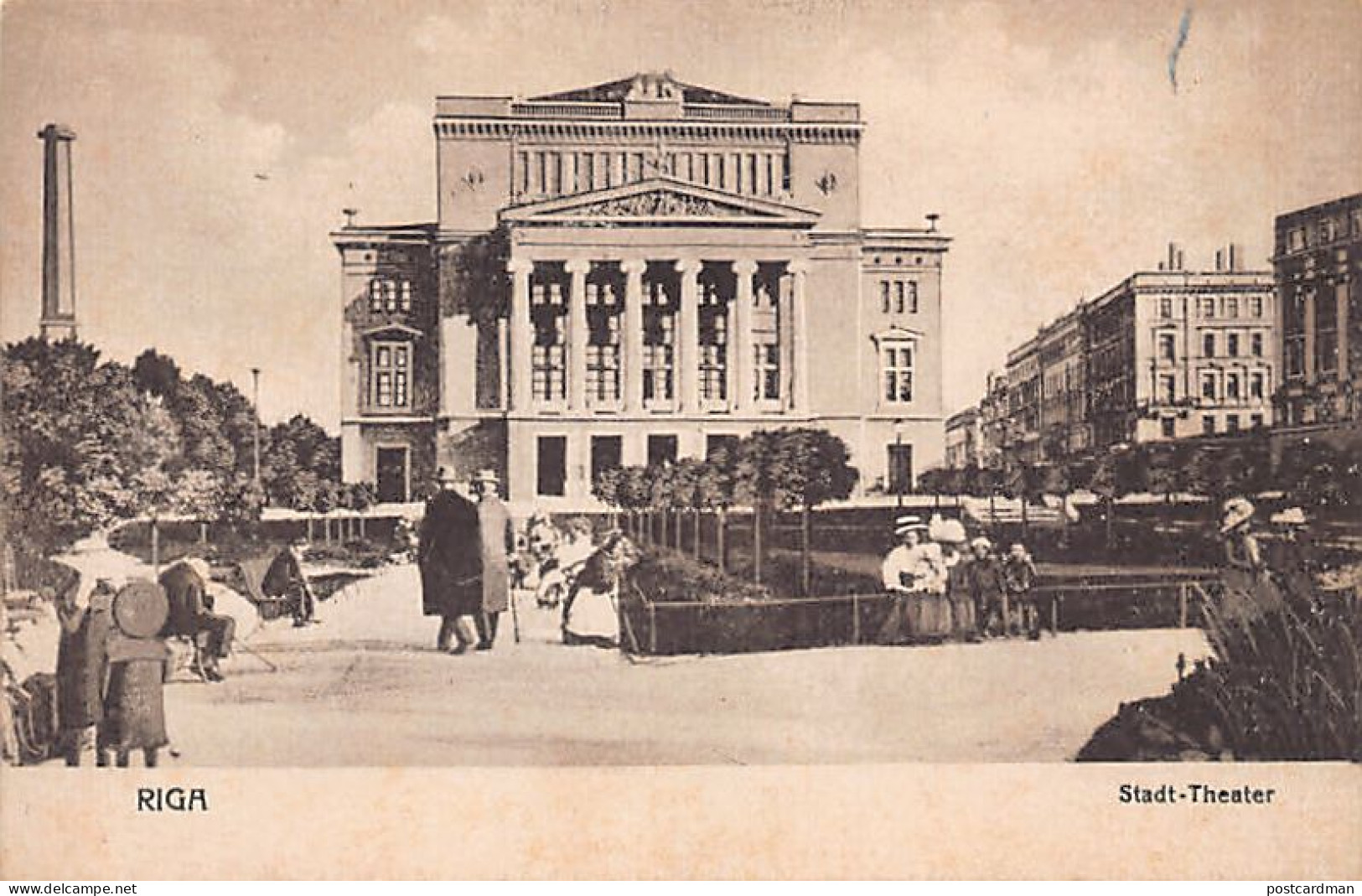 Latvia - RIGA - City Theater - Publ. Dr. Trenkler & Co. Ser. 164 - 5 - Latvia