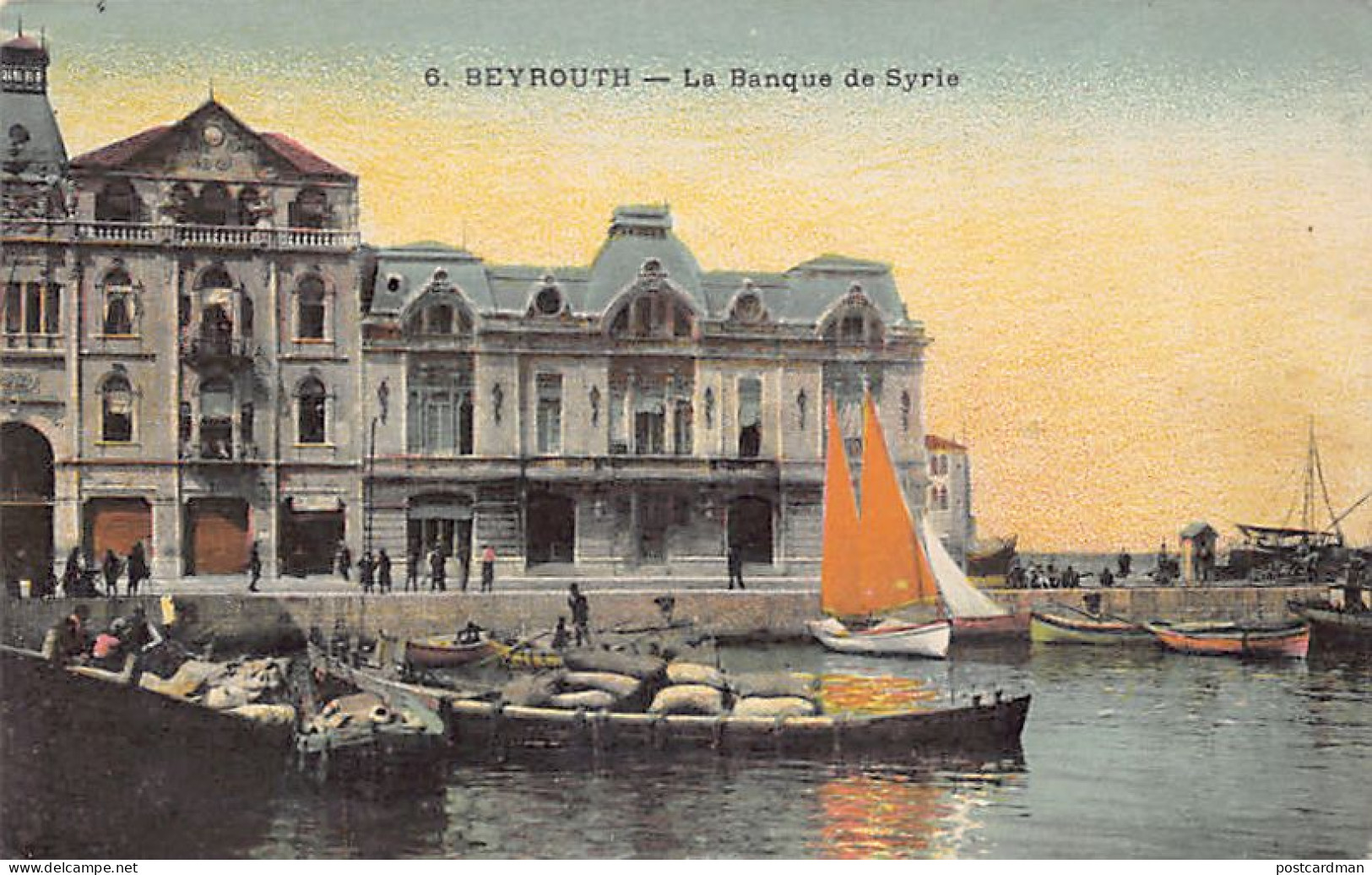 Liban - BEYROUTH - La Banque De Syrie - Ed. Amalberti 6 - Libanon