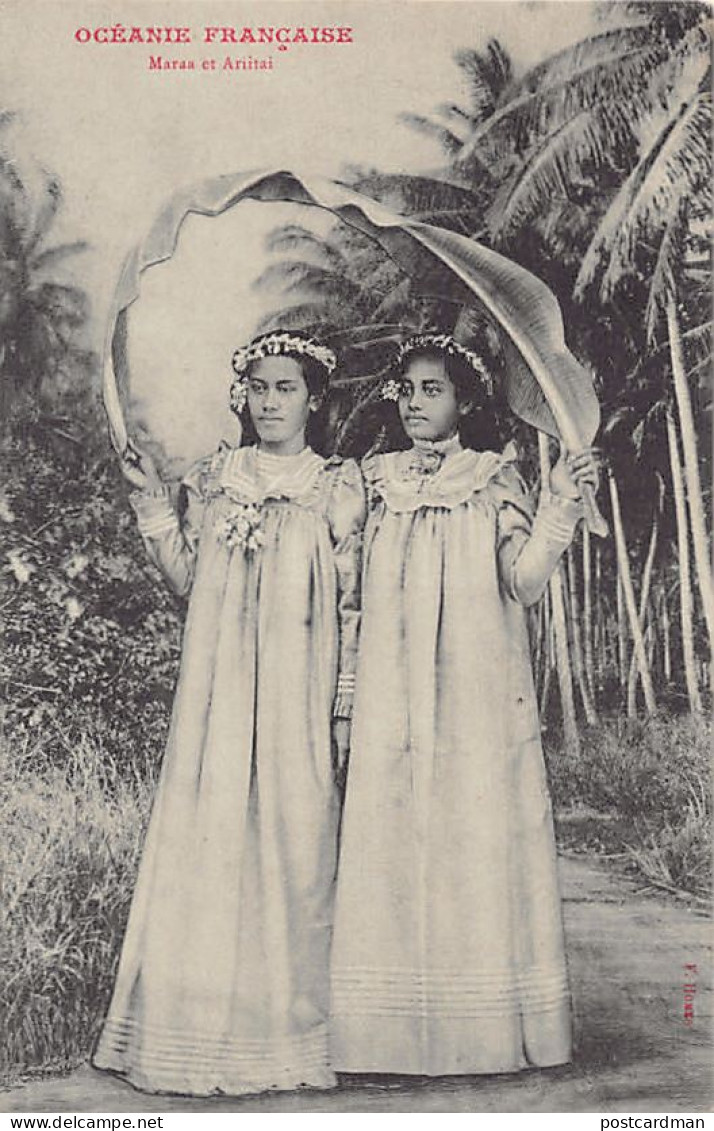 Polynésie - Maraa Et Ariitai, Femmes Polynésiennes - Ed. F. Homes  - Polynésie Française