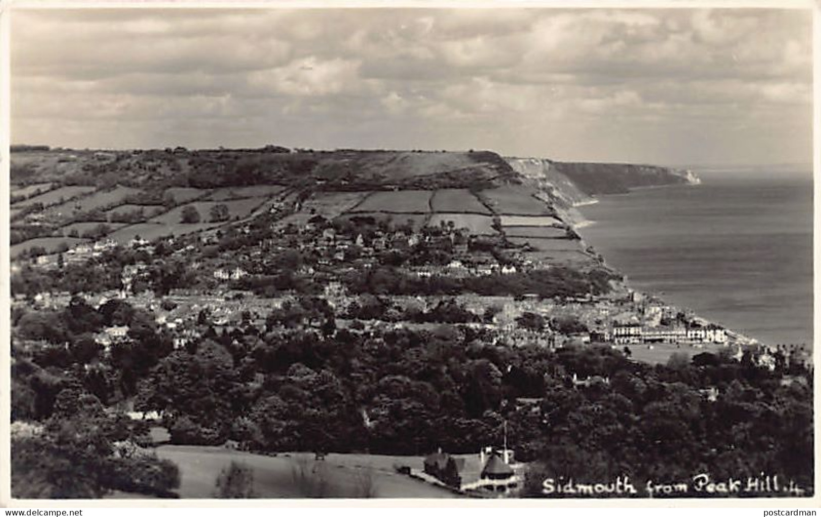 England SIDMOUTH From Peak Hill - Sonstige & Ohne Zuordnung