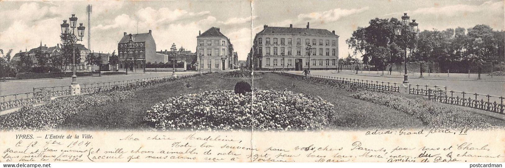 België - IEPER (W. Vl.) De Ingang Van De Stad - Ieper