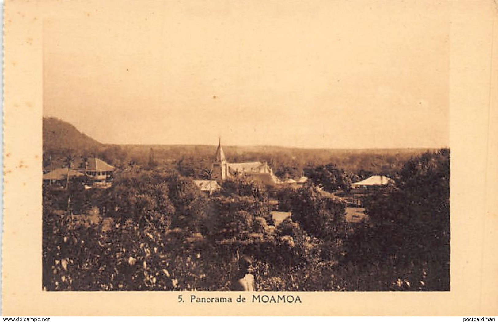 Samoa - MOAMOA - General View - Publ. Unknown 5 - Samoa