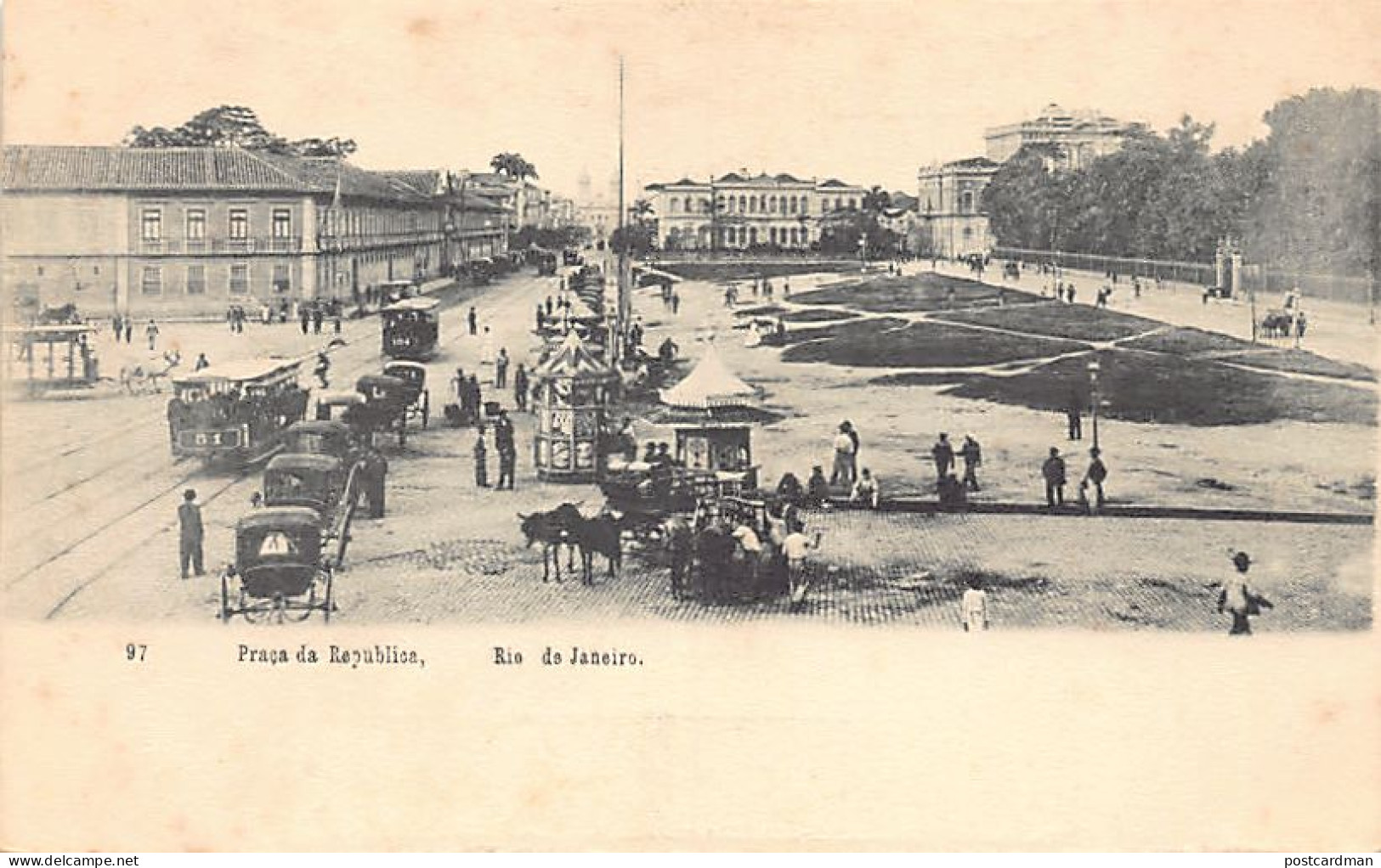 Brasil - RIO DE JANEIRO - Praça Da Republica - Ed. A. Ribeiro 97 - Rio De Janeiro