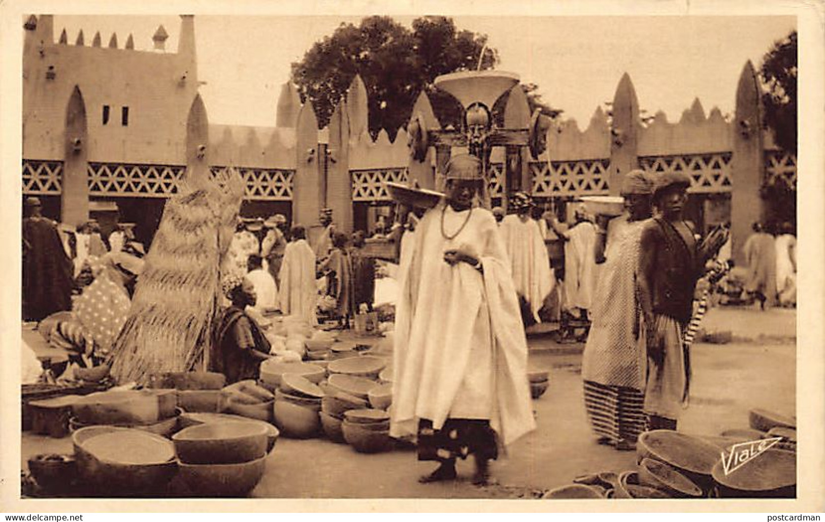 Mali - BAMAKO - Le Marché - Ed. Maurice Vialle 140 - Malí